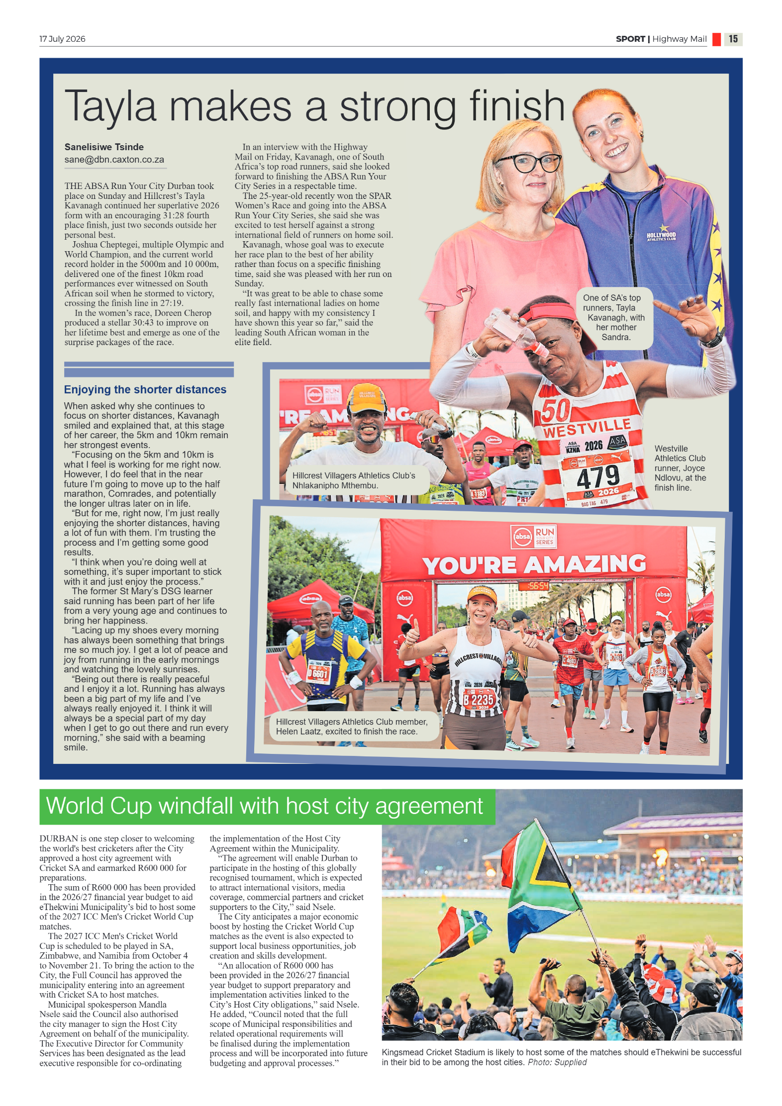 Highway Mail 17 July 2026 page 15