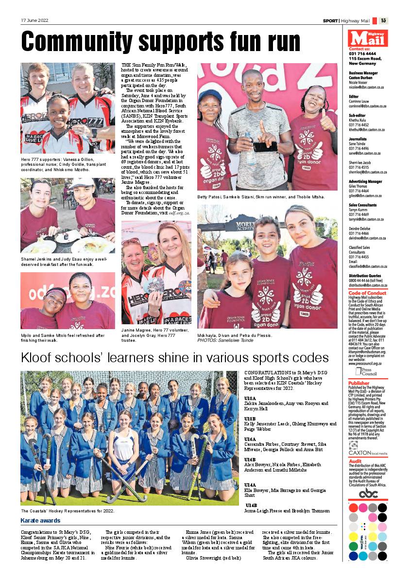 Highway Mail 17 June 2022 page 15