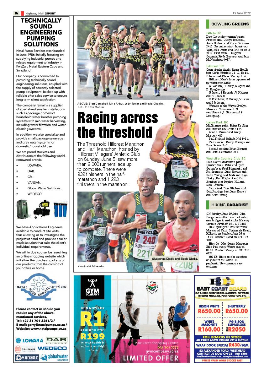Highway Mail 17 June 2022 page 16