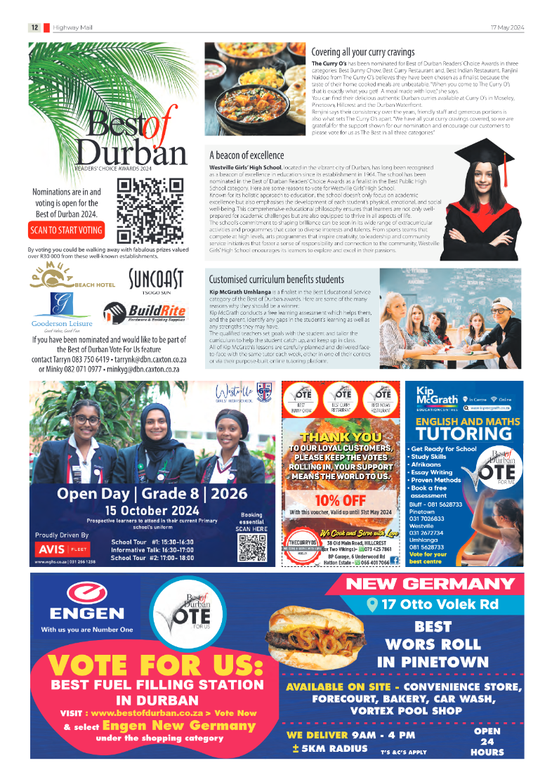 Highway Mail 17 May 2024 page 12