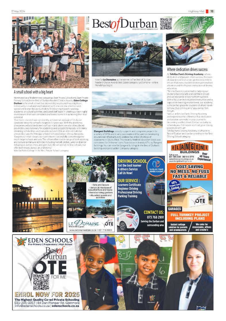 Highway Mail 17 May 2024 page 13