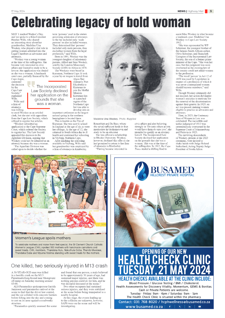 Highway Mail 17 May 2024 page 5