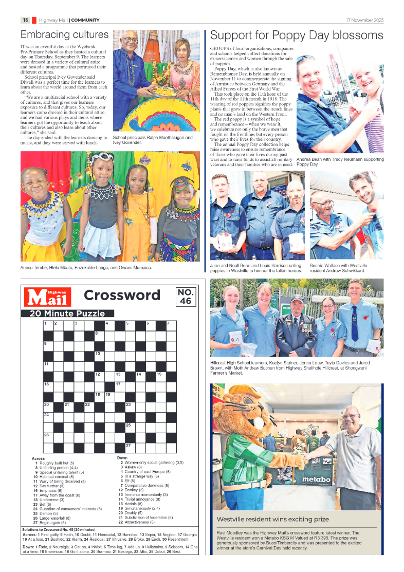 Highway Mail 17 November 2023 page 16