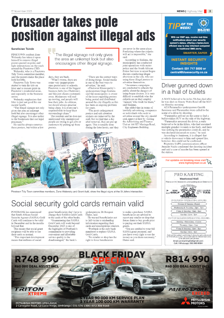 Highway Mail 17 November 2023 page 3