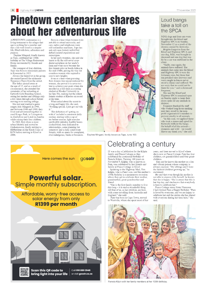 Highway Mail 17 November 2023 page 4