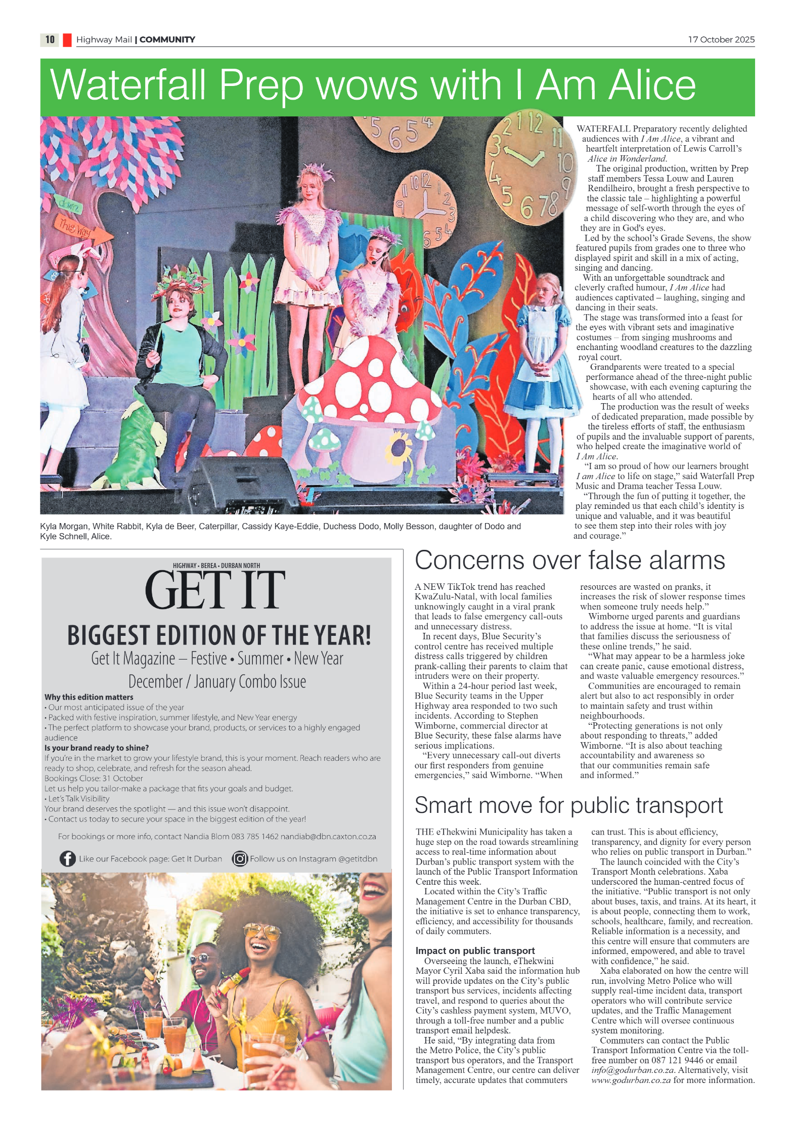 Highway Mail 17 October 2025 page 10