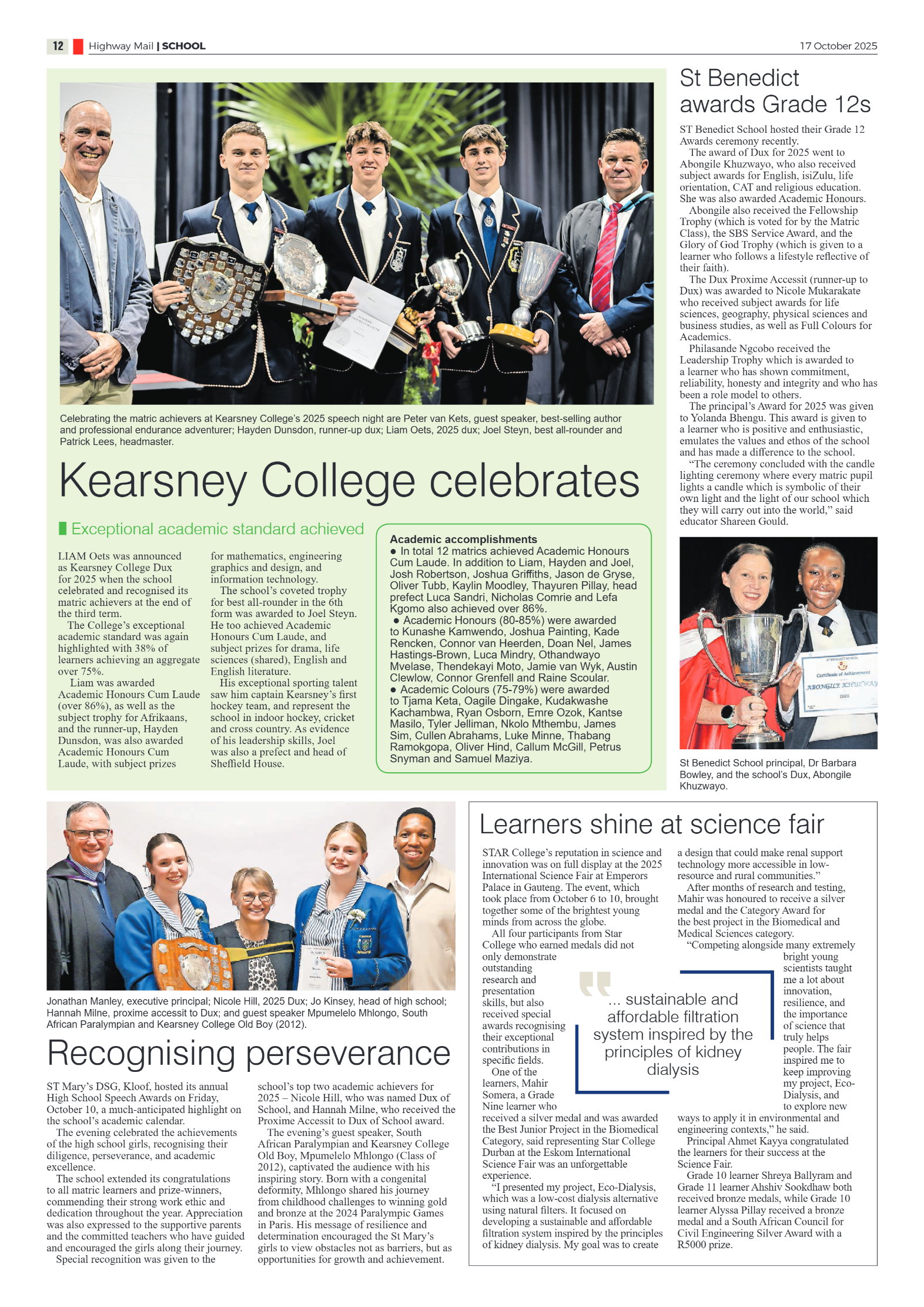 Highway Mail 17 October 2025 page 12