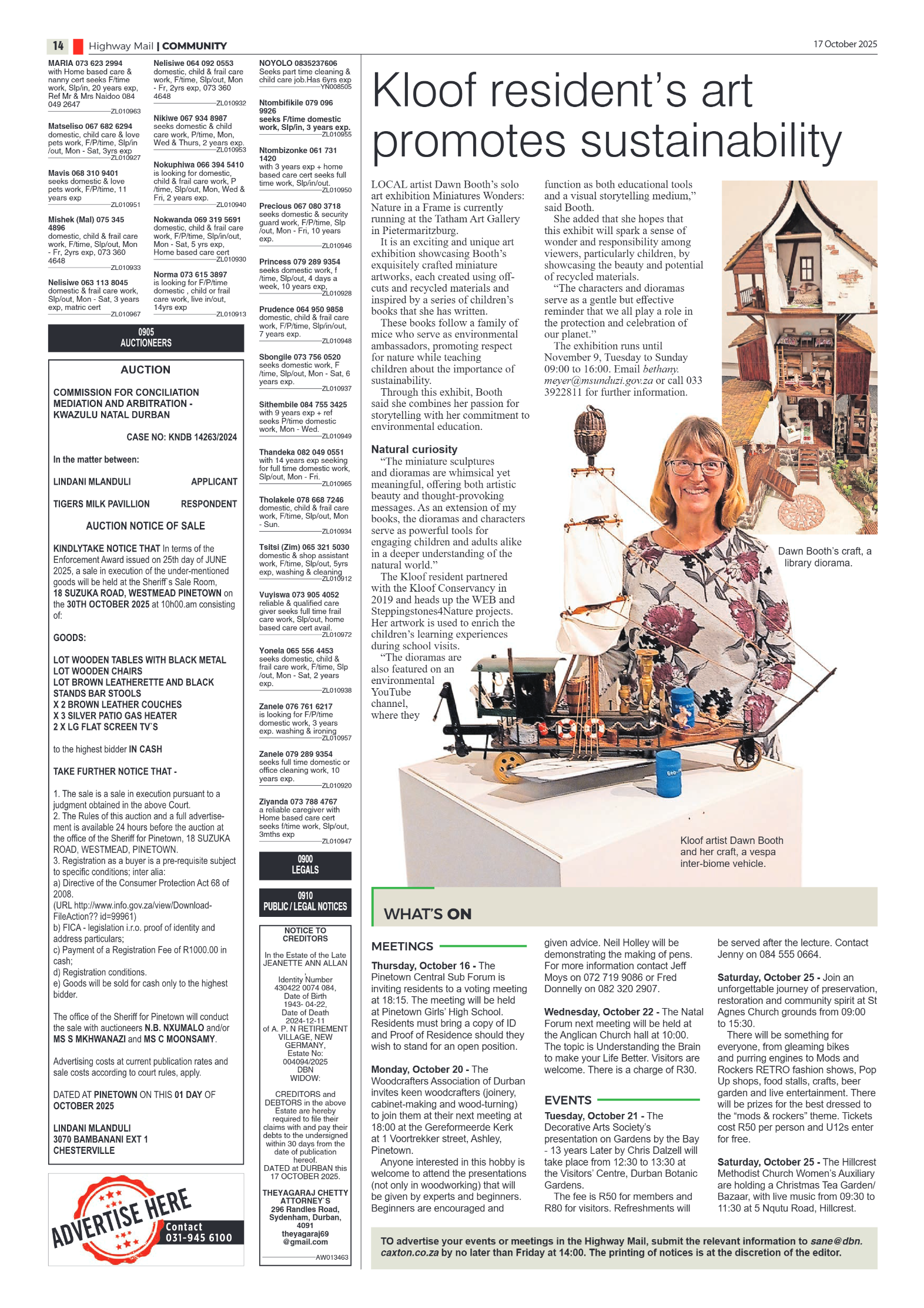 Highway Mail 17 October 2025 page 14