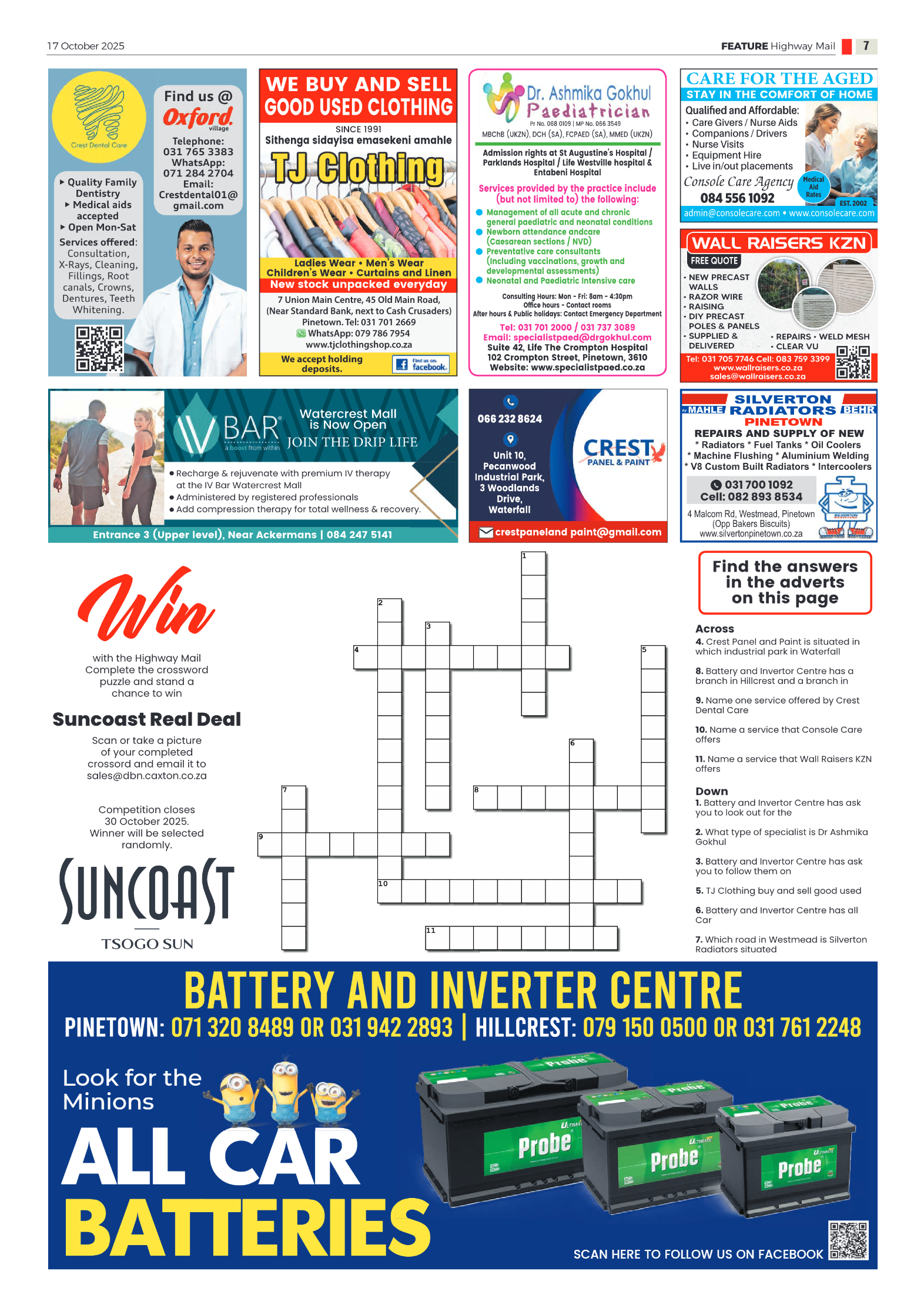 Highway Mail 17 October 2025 page 7