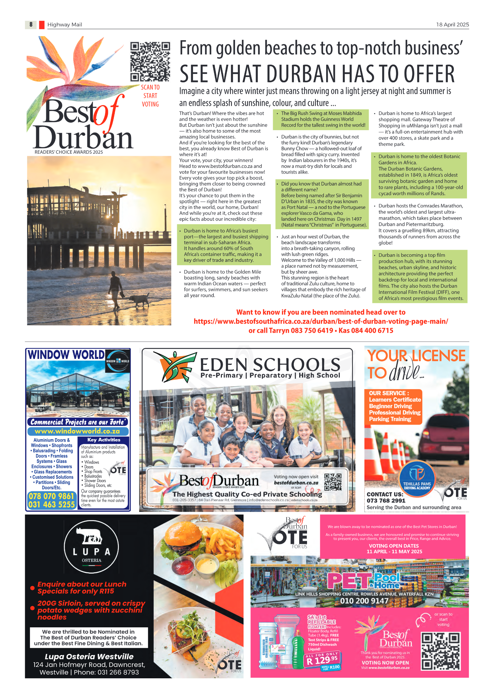 Highway Mail 18 April 2025 page 8