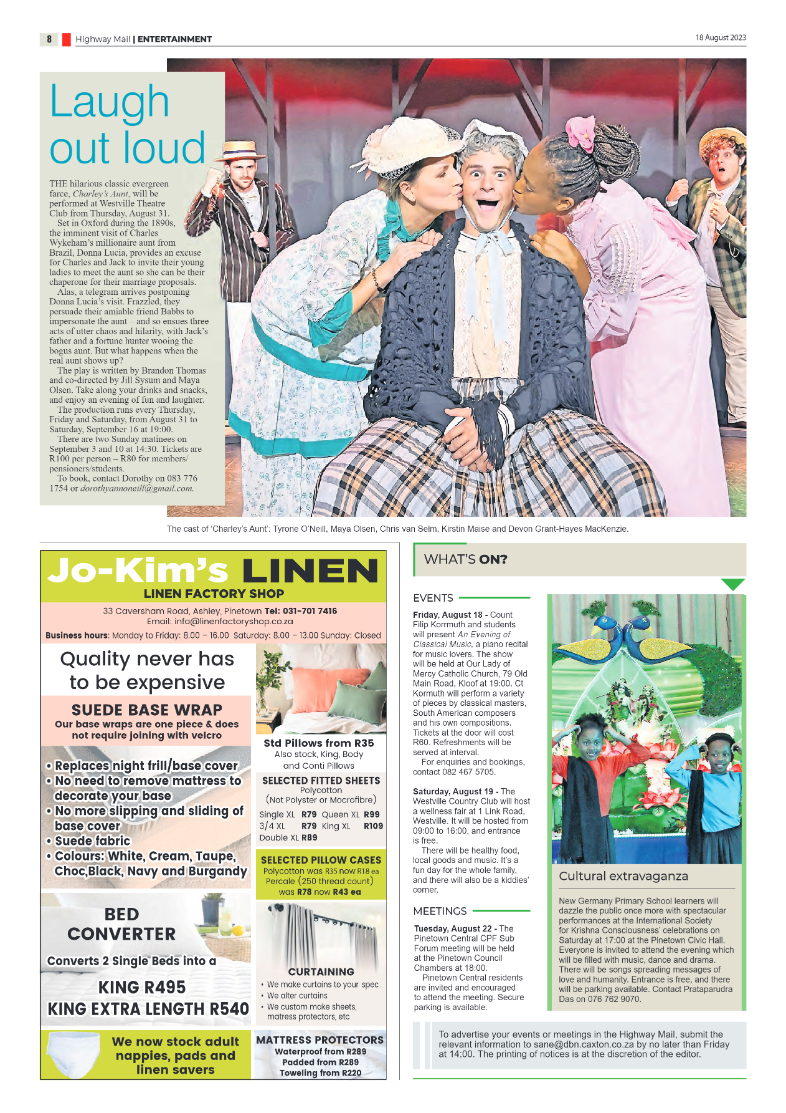 Highway Mail 18 August 2023 page 8