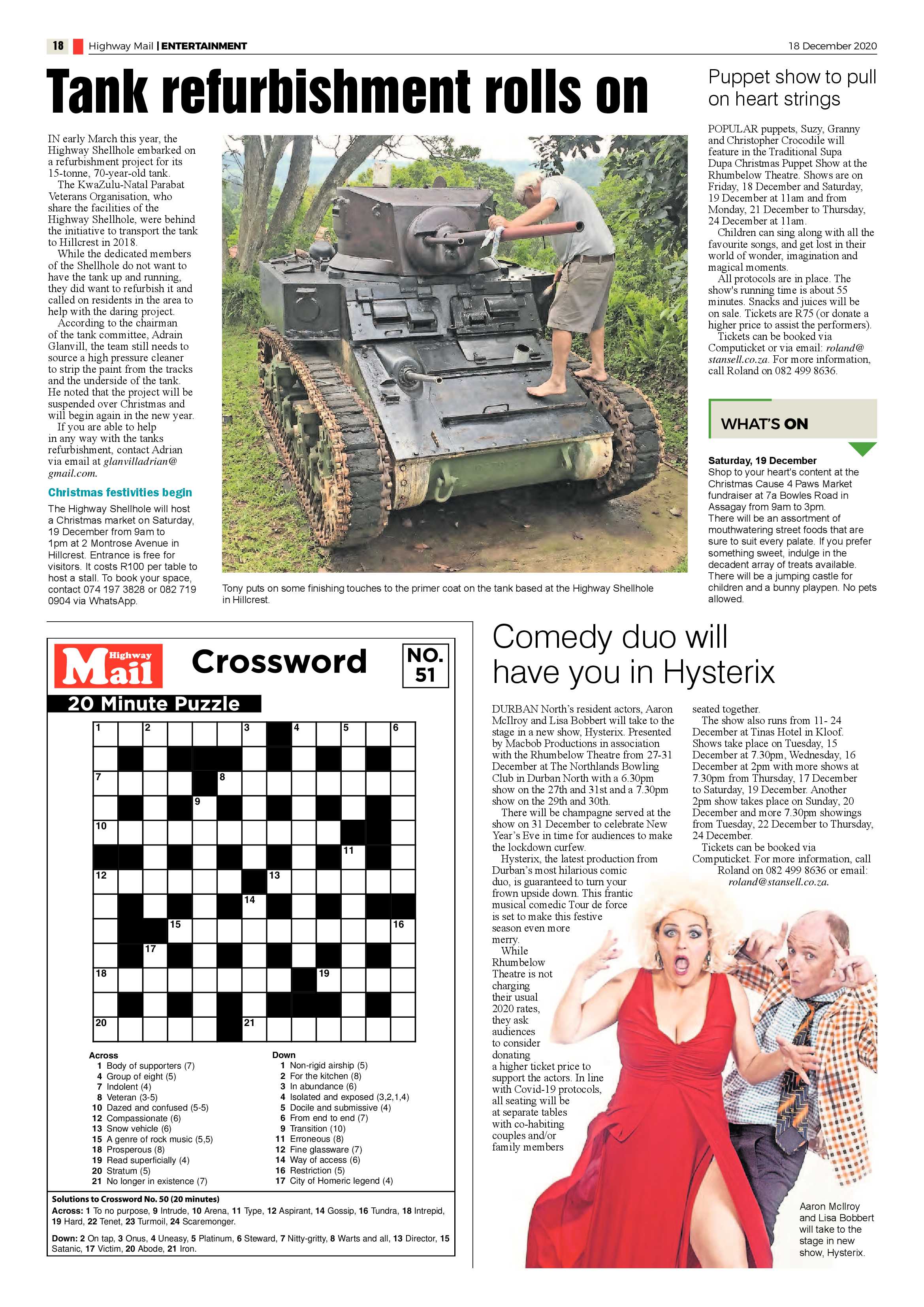 Highway Mail 18 December 2020 page 18