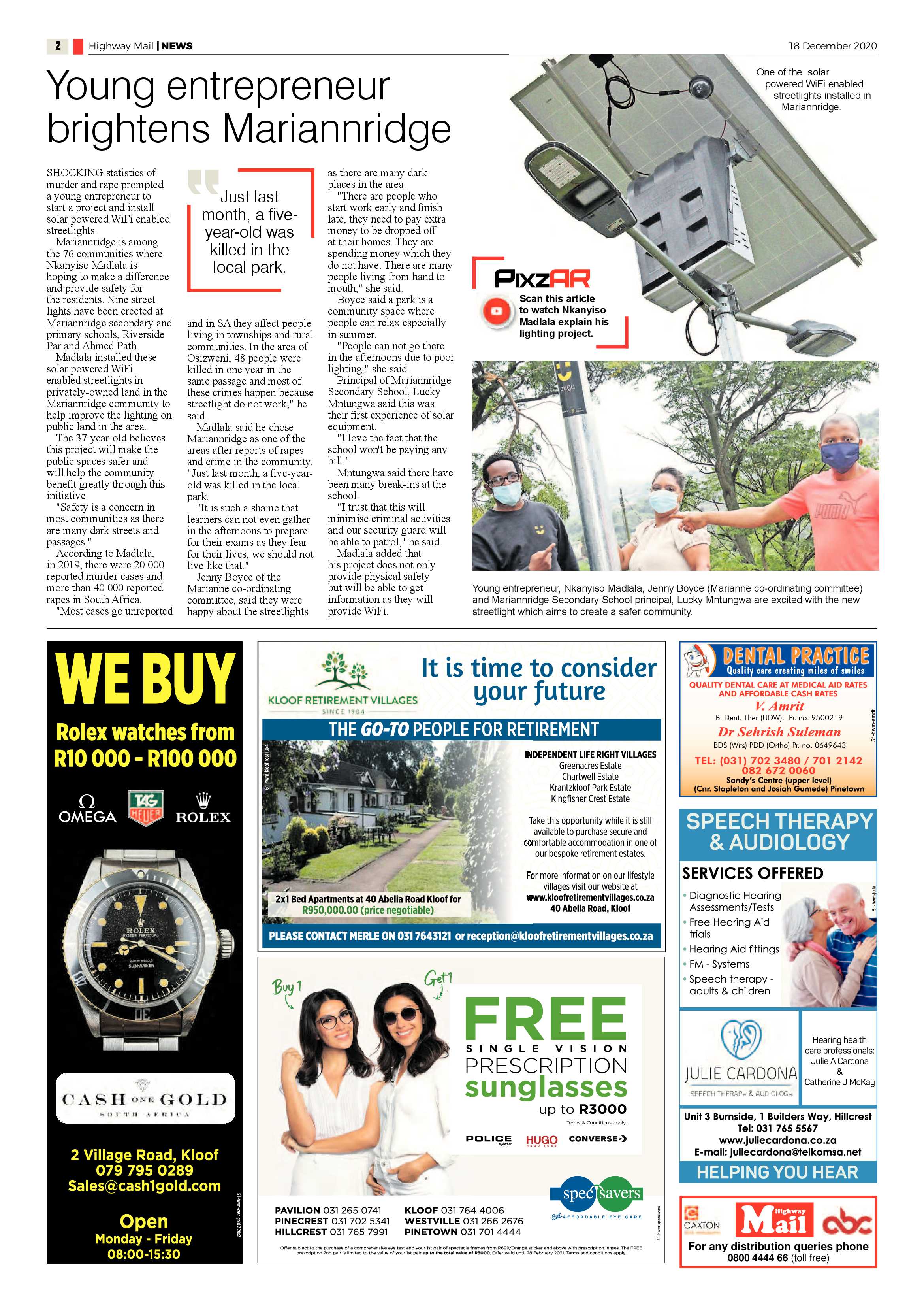 Highway Mail 18 December 2020 page 2