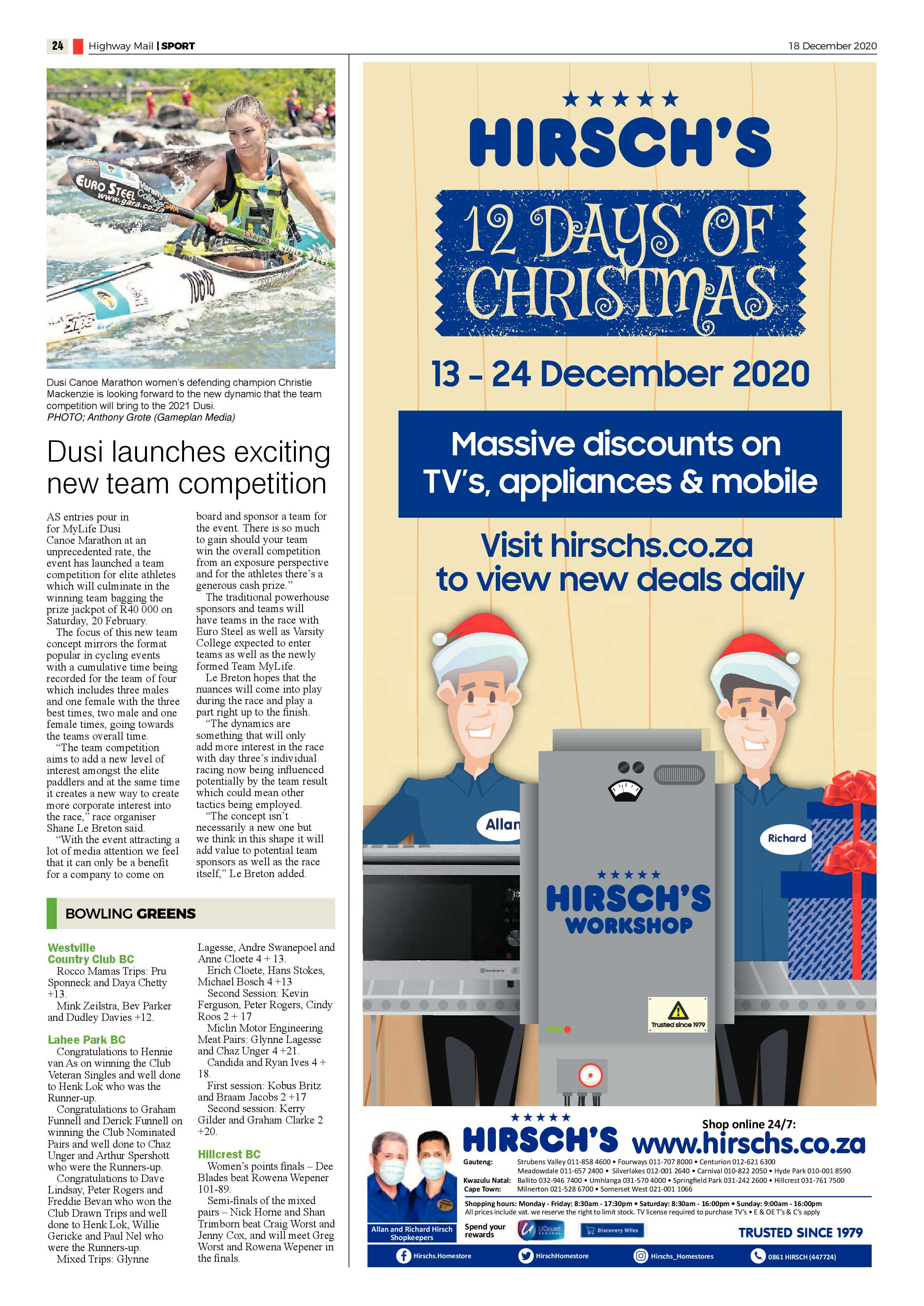 Highway Mail 18 December 2020 page 24