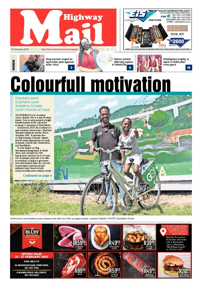 Highway Mail 18 February 2022 page 1