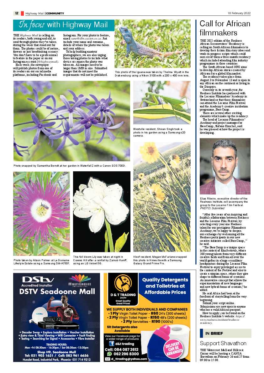 Highway Mail 18 February 2022 page 12