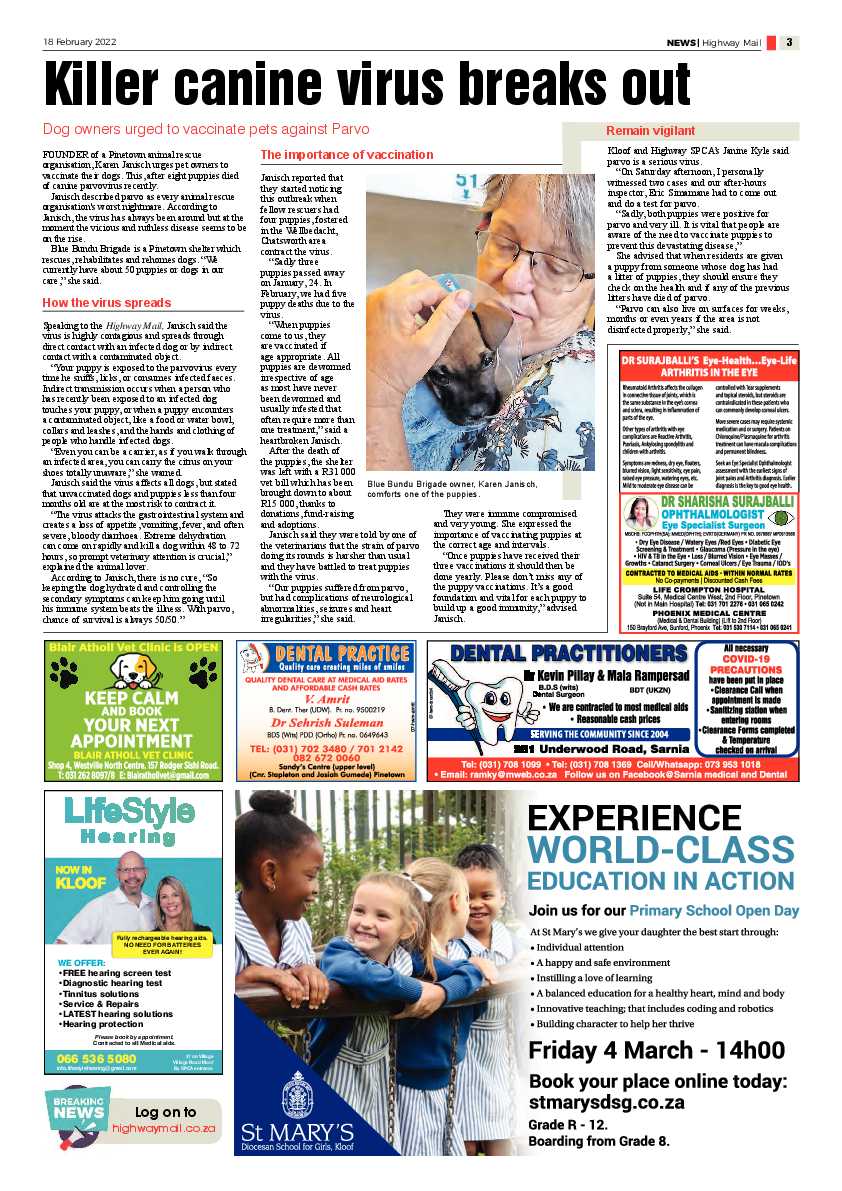 Highway Mail 18 February 2022 page 3