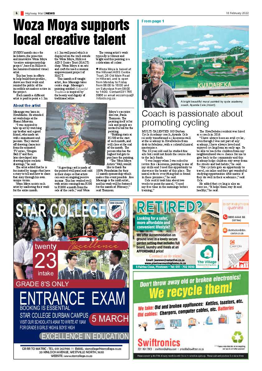 Highway Mail 18 February 2022 page 4