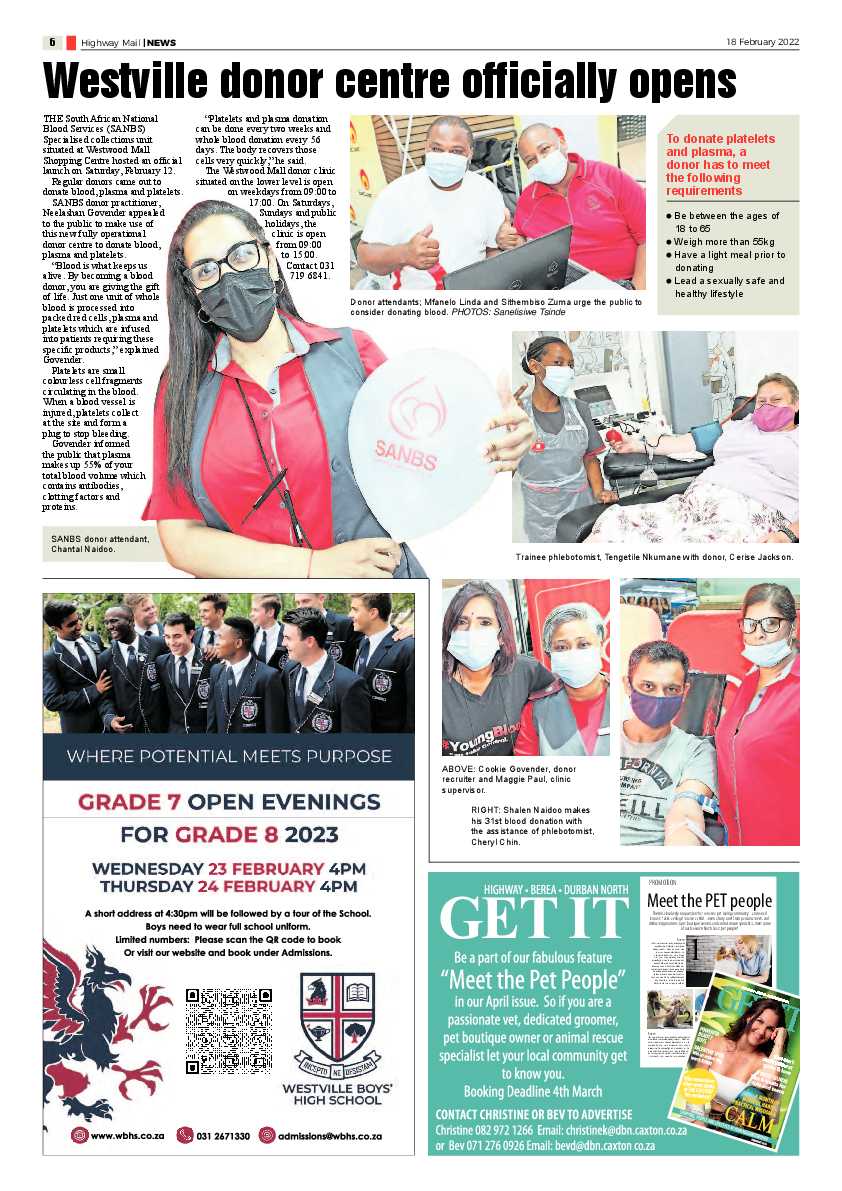 Highway Mail 18 February 2022 page 6