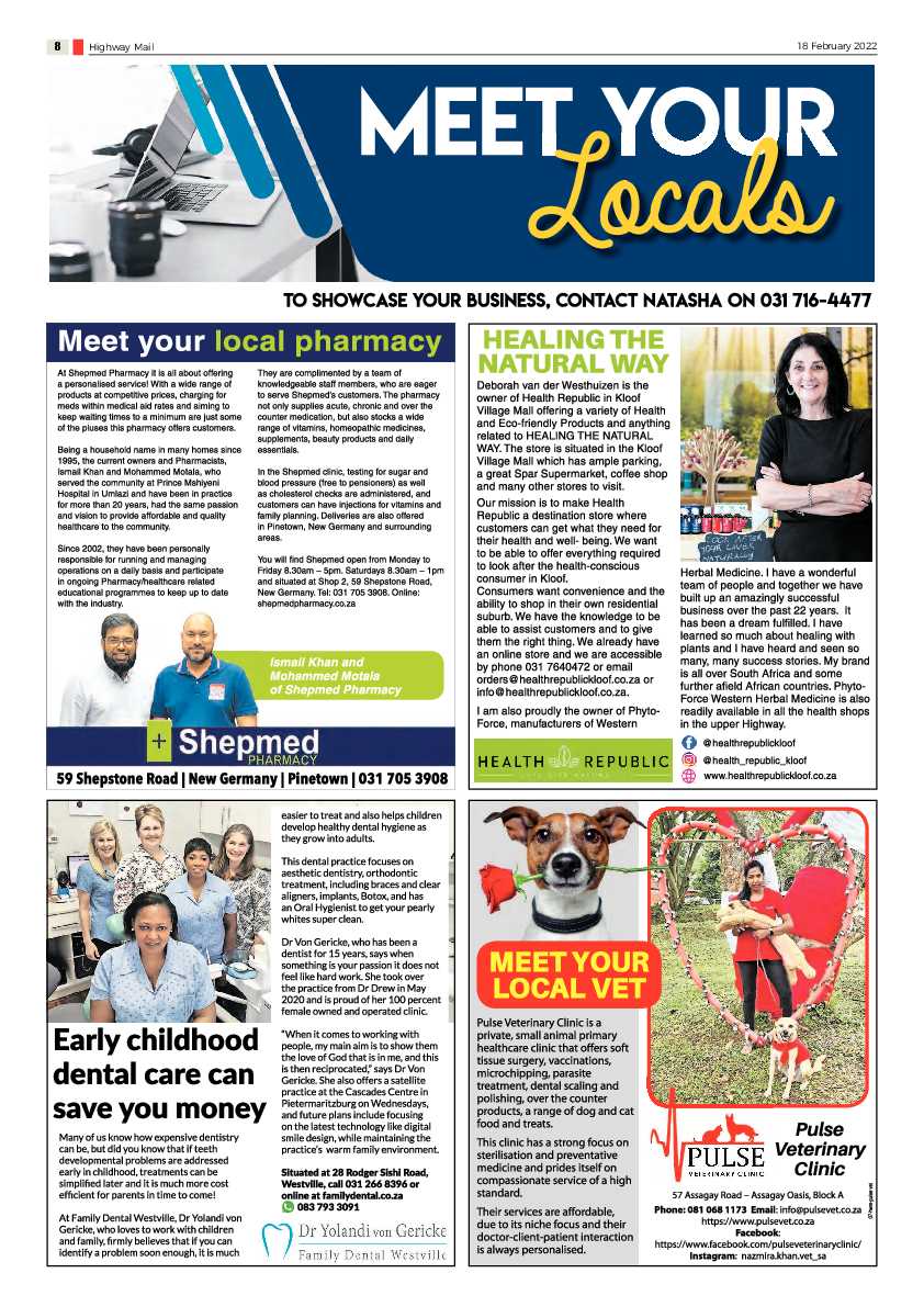Highway Mail 18 February 2022 page 8