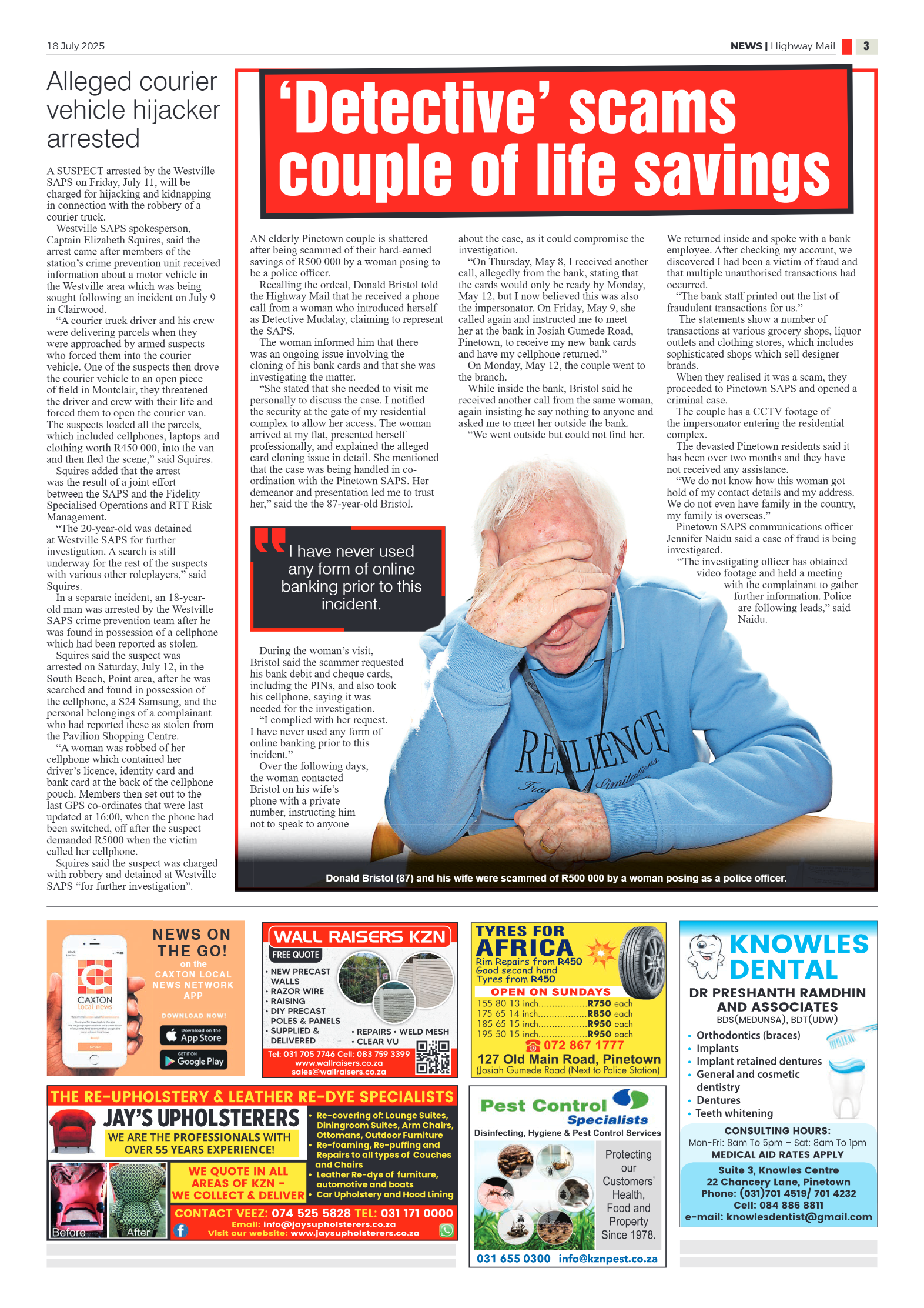 Highway Mail 18 July 2025 page 3