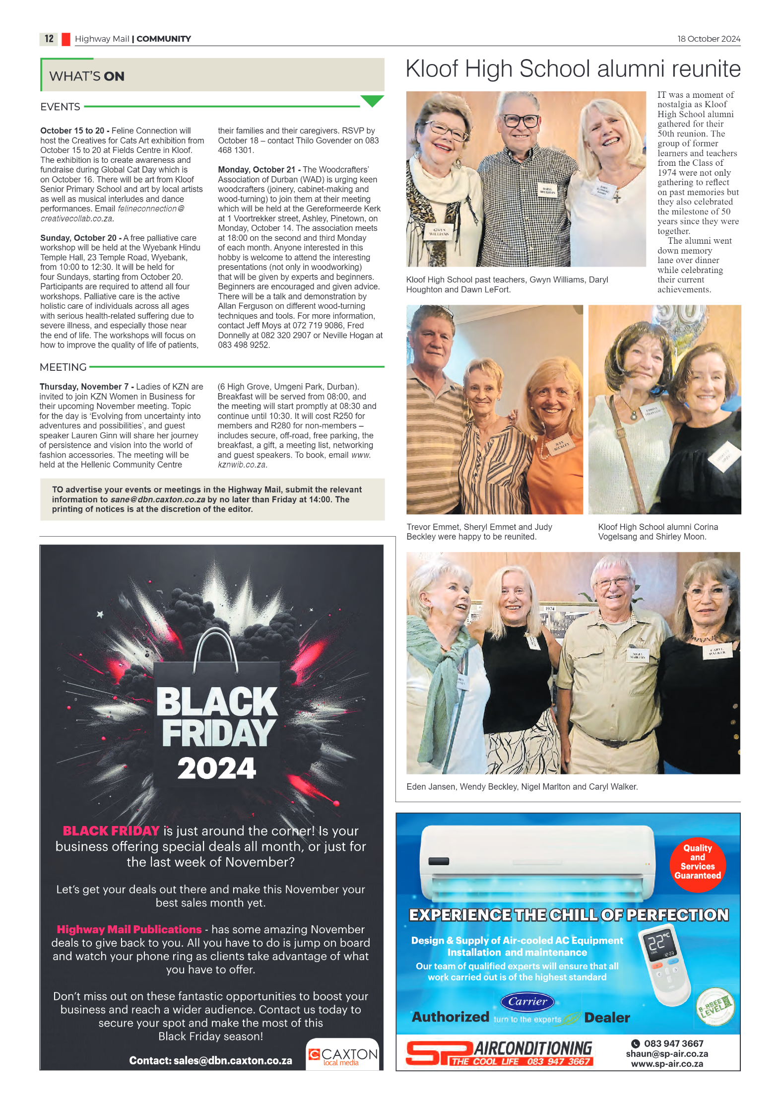 Highway Mail 18 October 2024 page 12