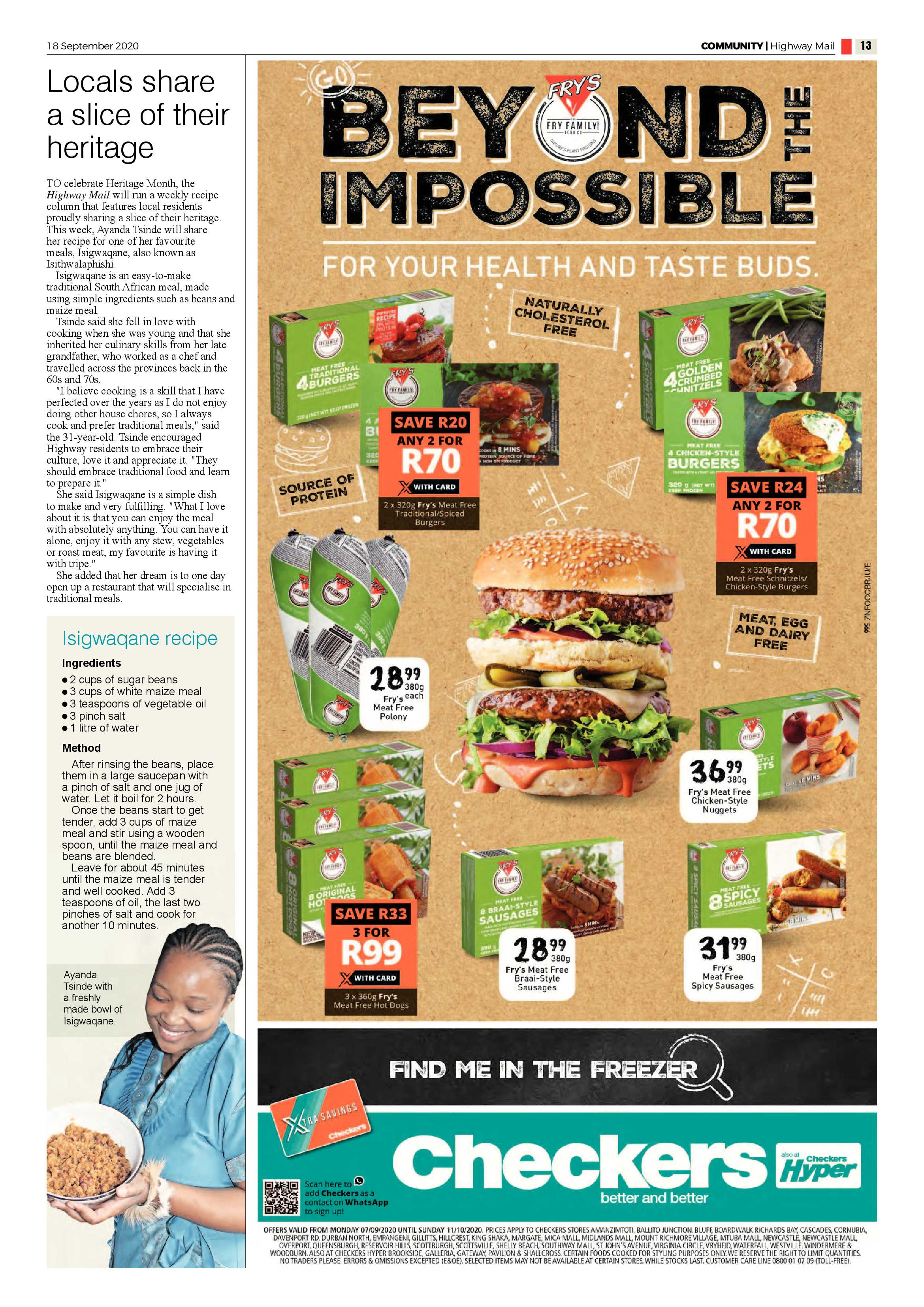 Highway Mail 18 September 2020 page 13