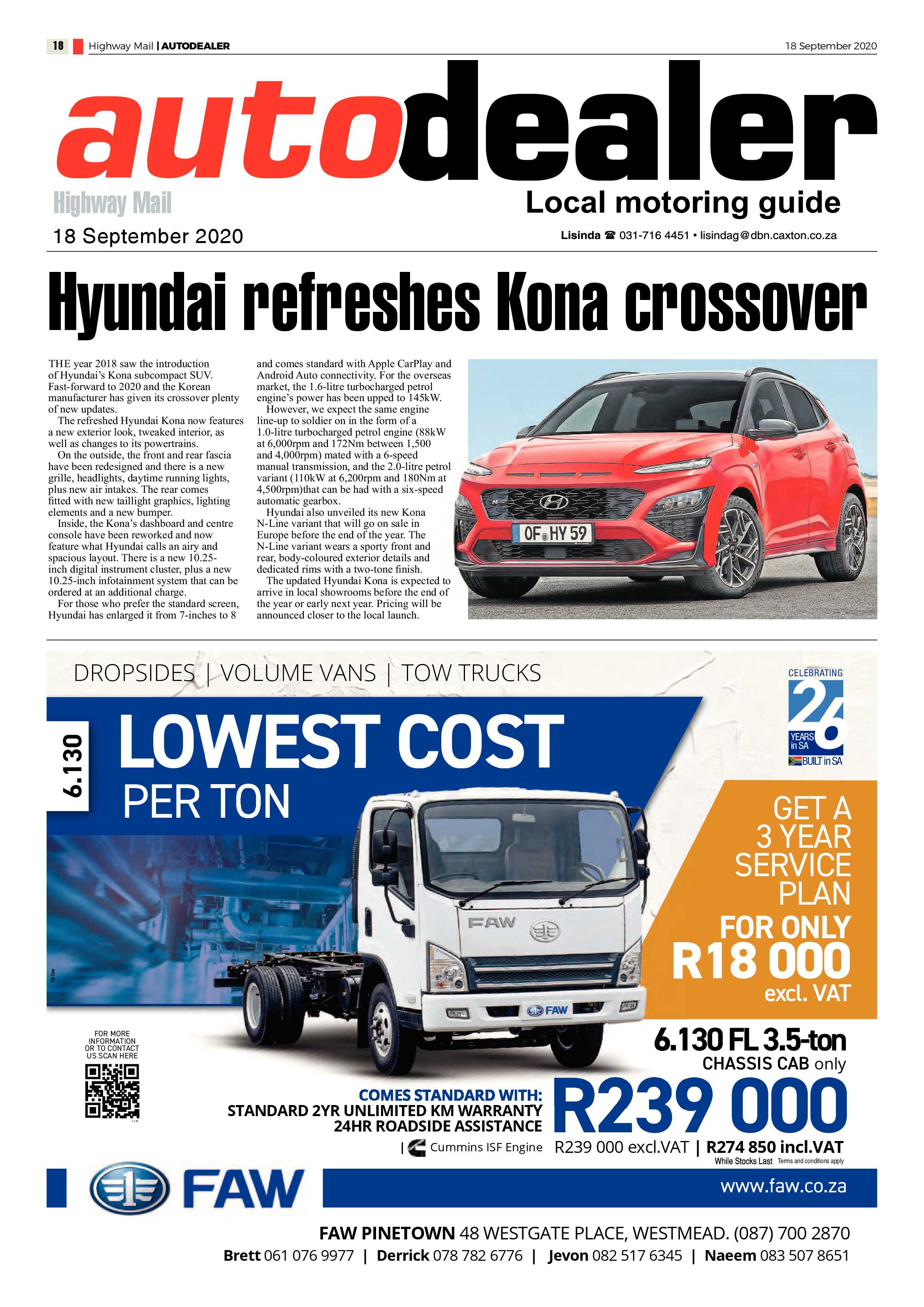 Highway Mail 18 September 2020 page 18