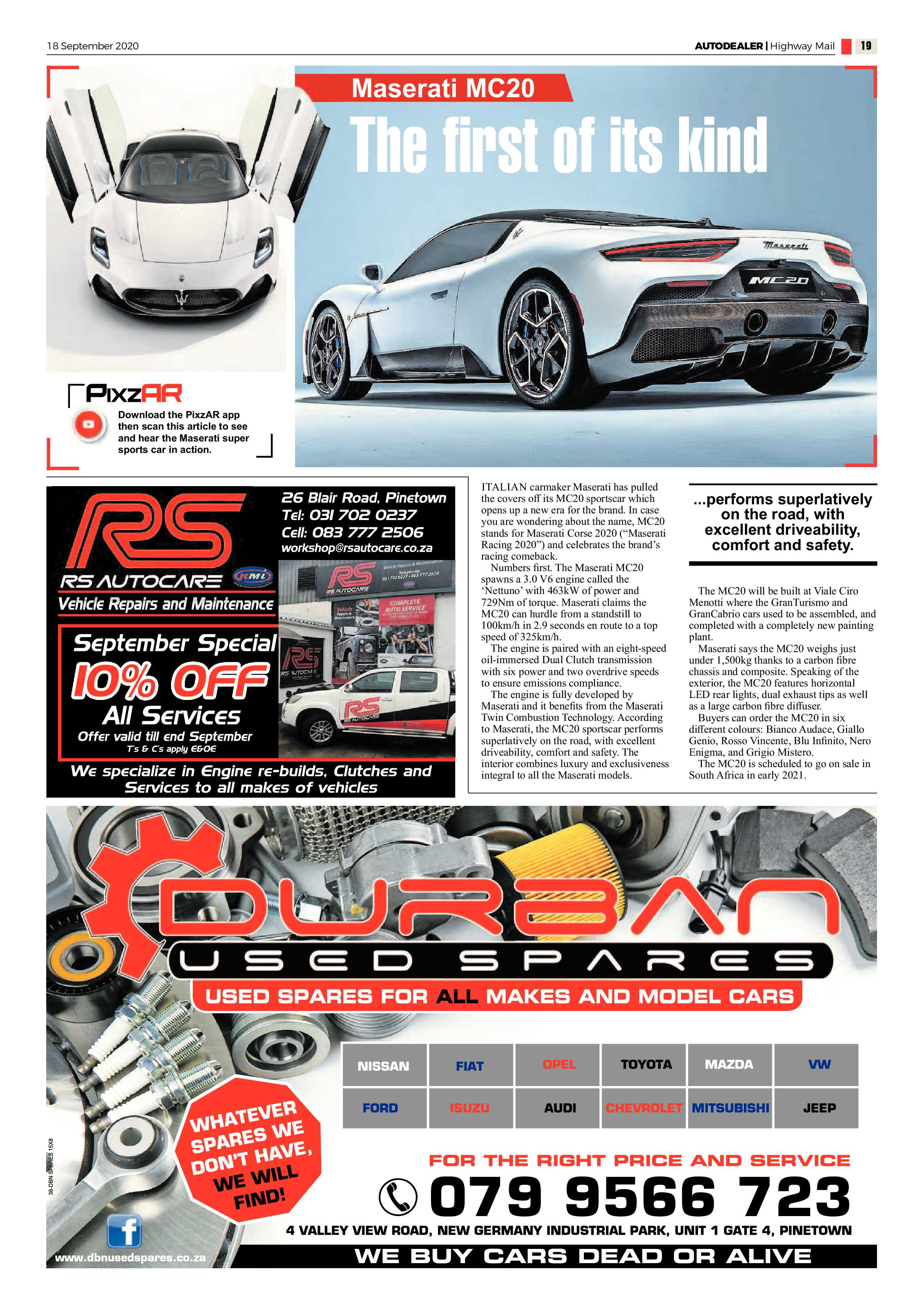 Highway Mail 18 September 2020 page 19