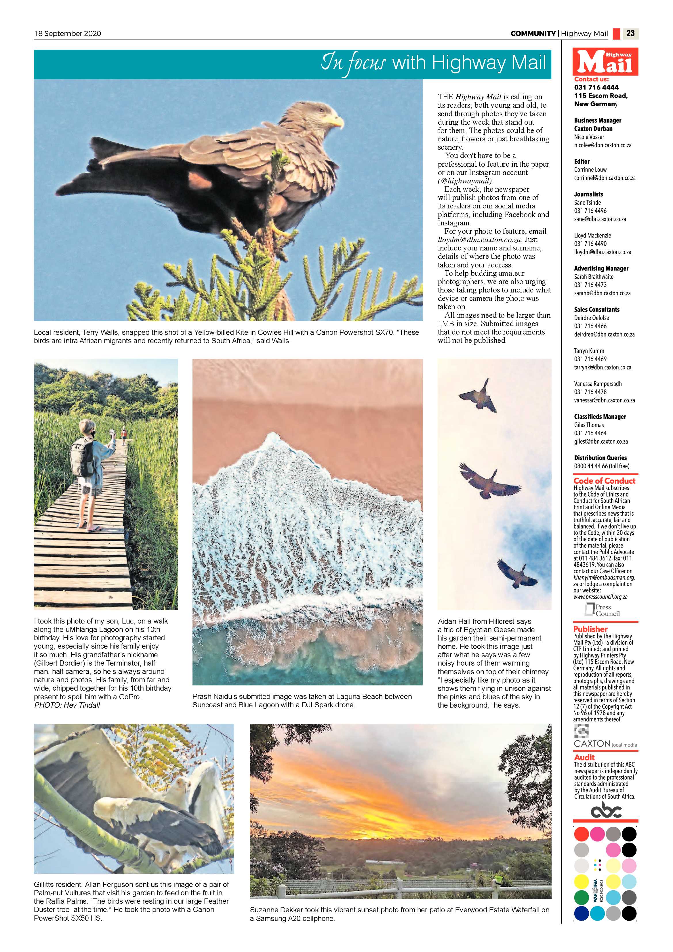 Highway Mail 18 September 2020 page 23