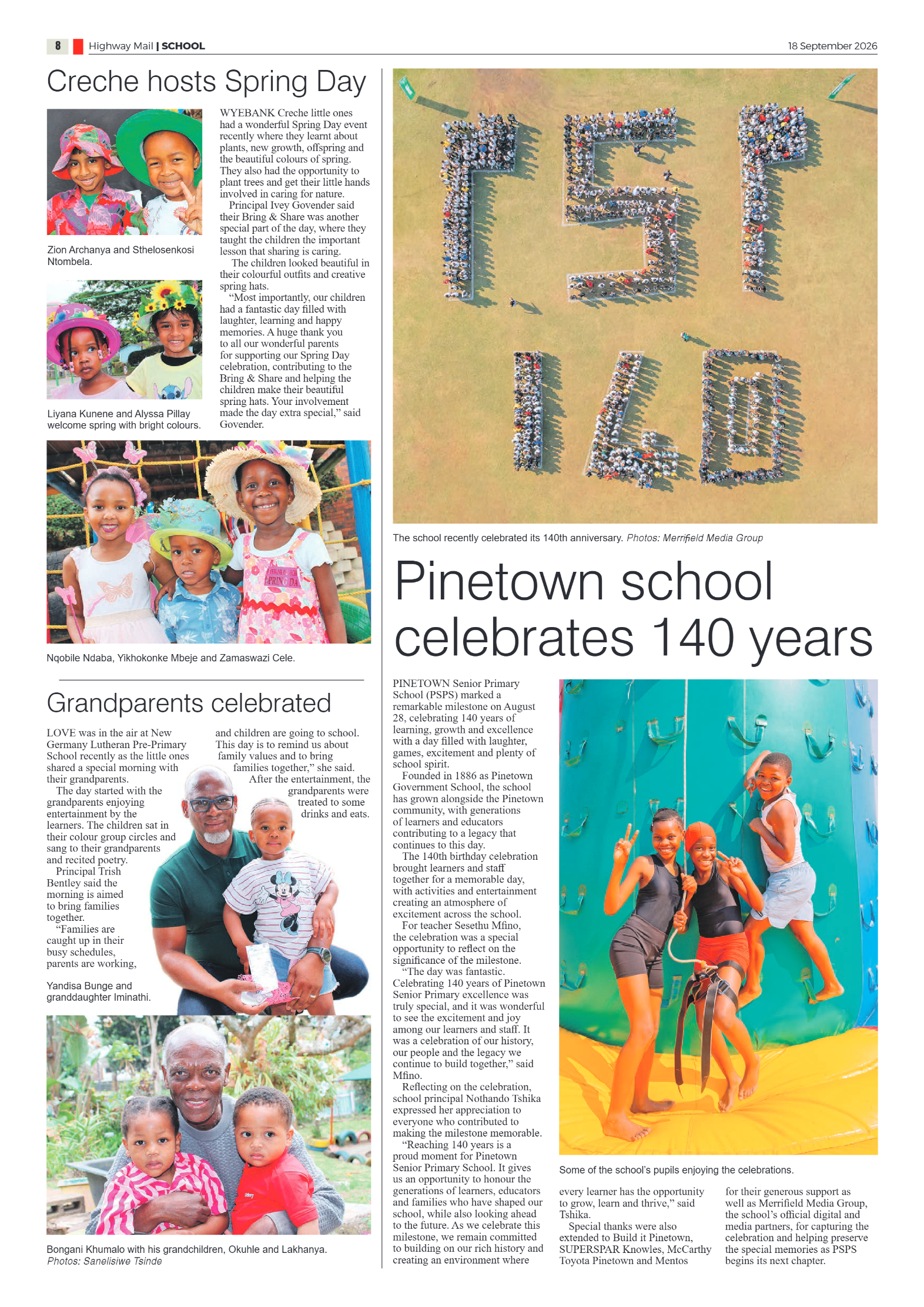 Highway Mail 18 September 2026 page 8