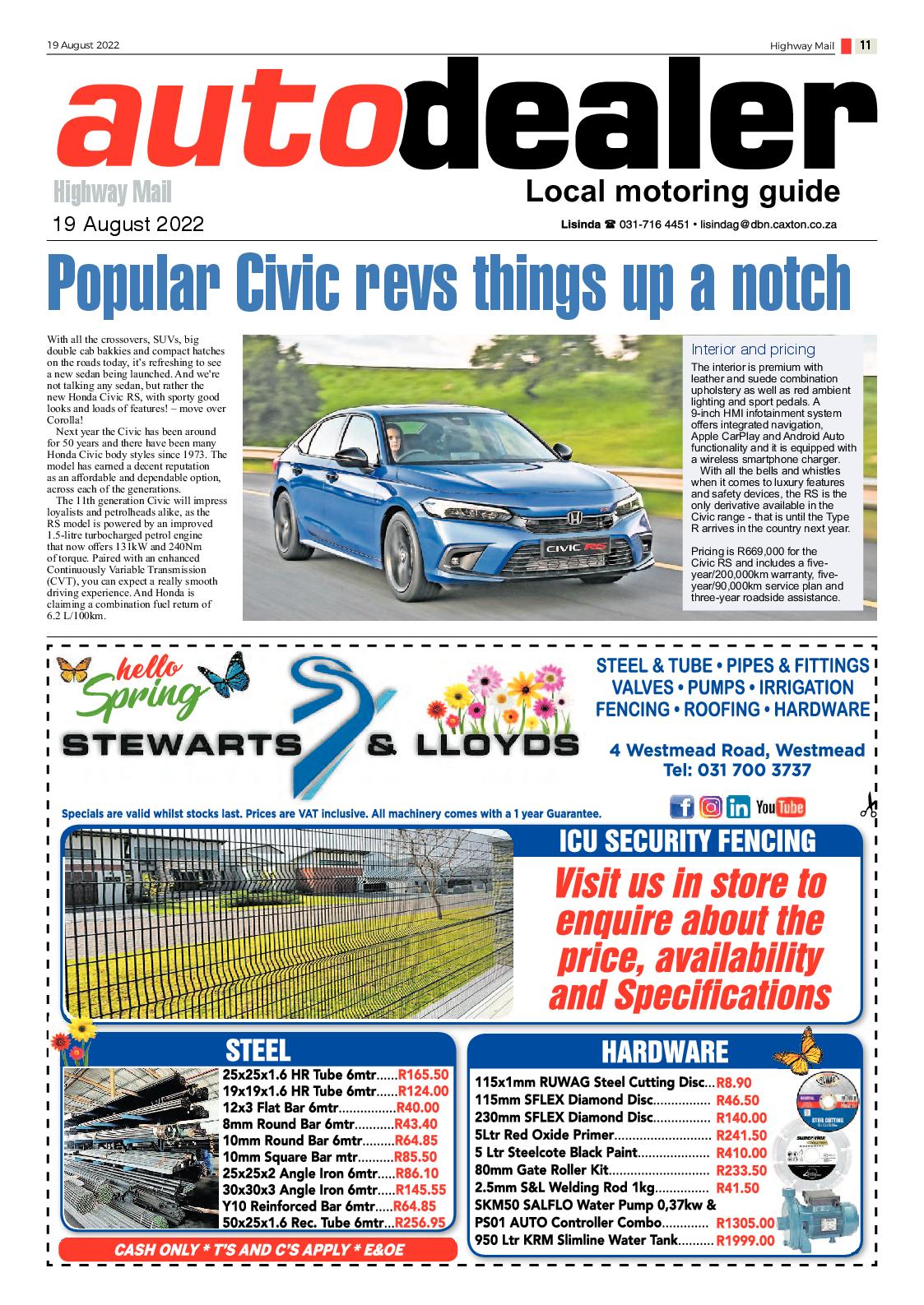 Highway Mail 19 August 2022 page 11