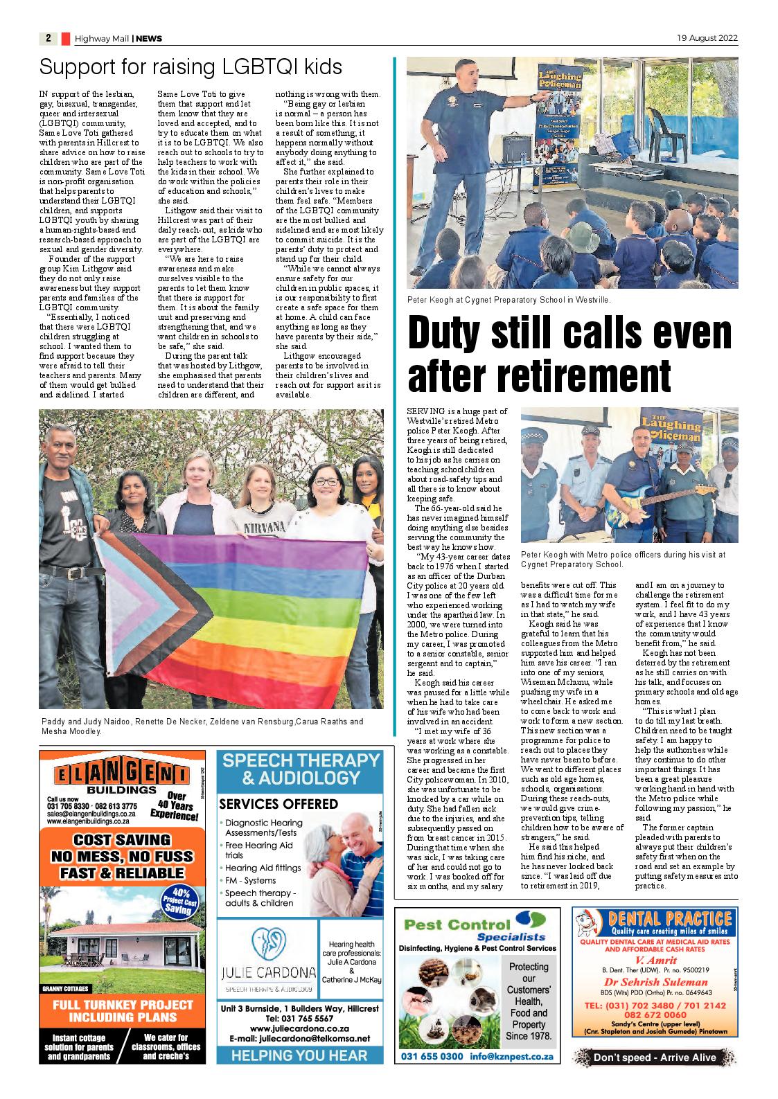 Highway Mail 19 August 2022 page 2