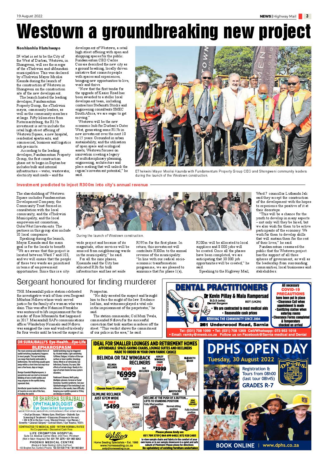 Highway Mail 19 August 2022 page 3