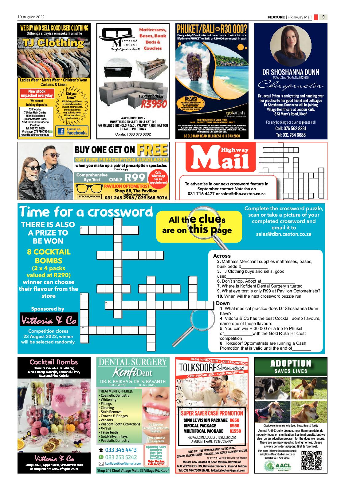 Highway Mail 19 August 2022 page 9