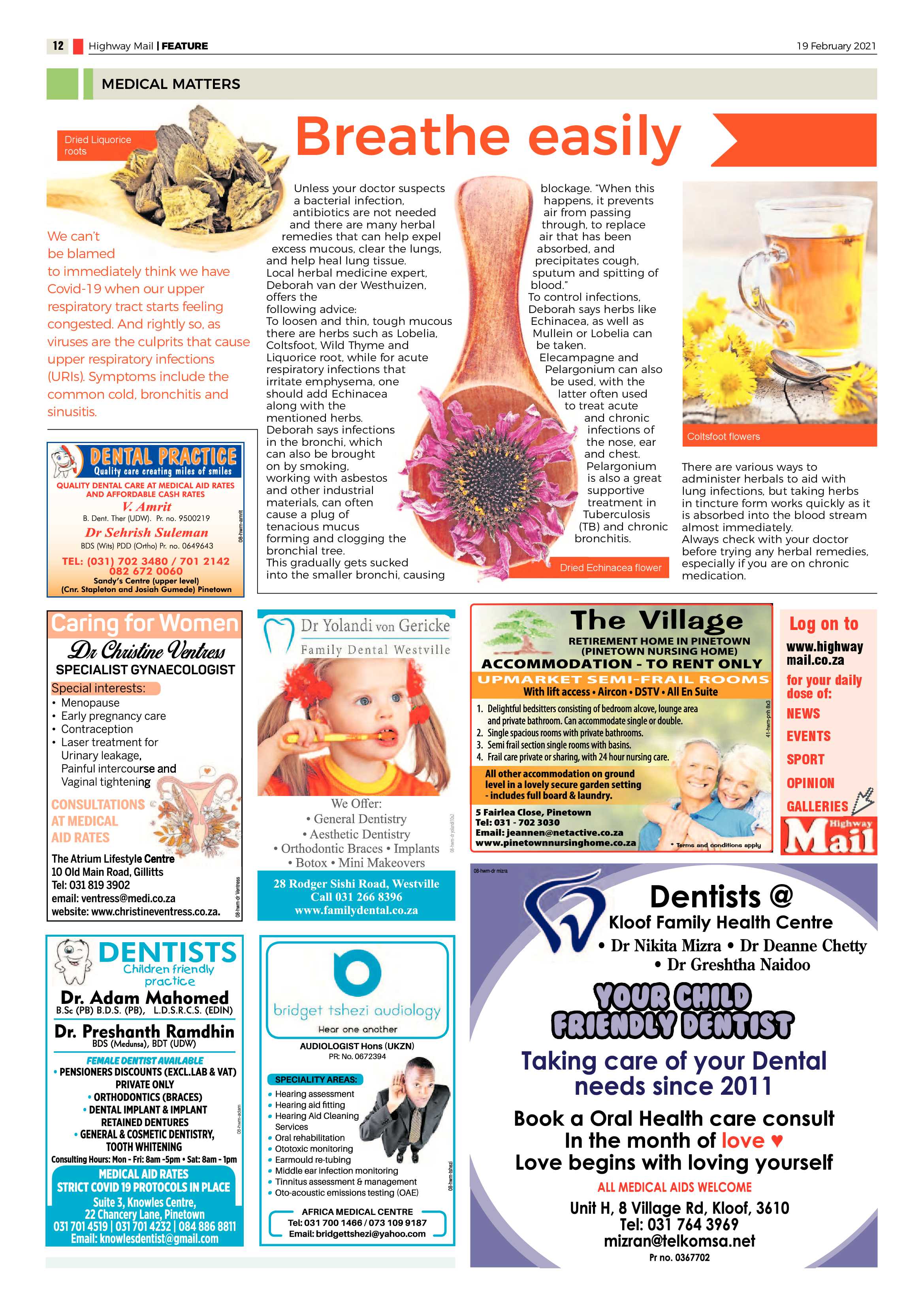 Highway Mail 19 February 2021 page 12