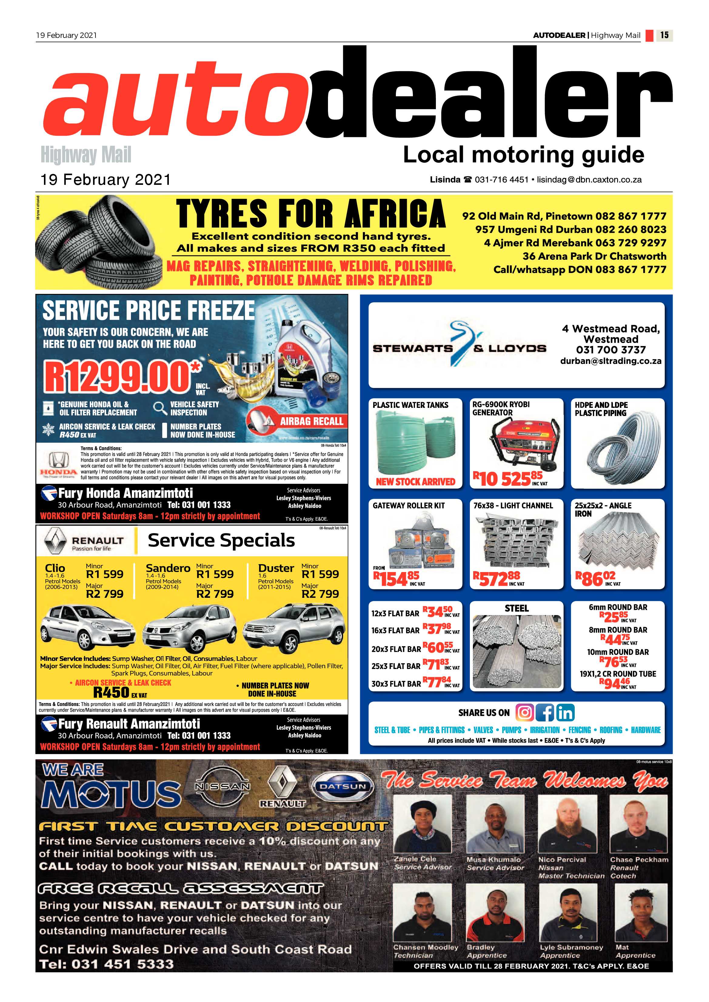 Highway Mail 19 February 2021 page 15