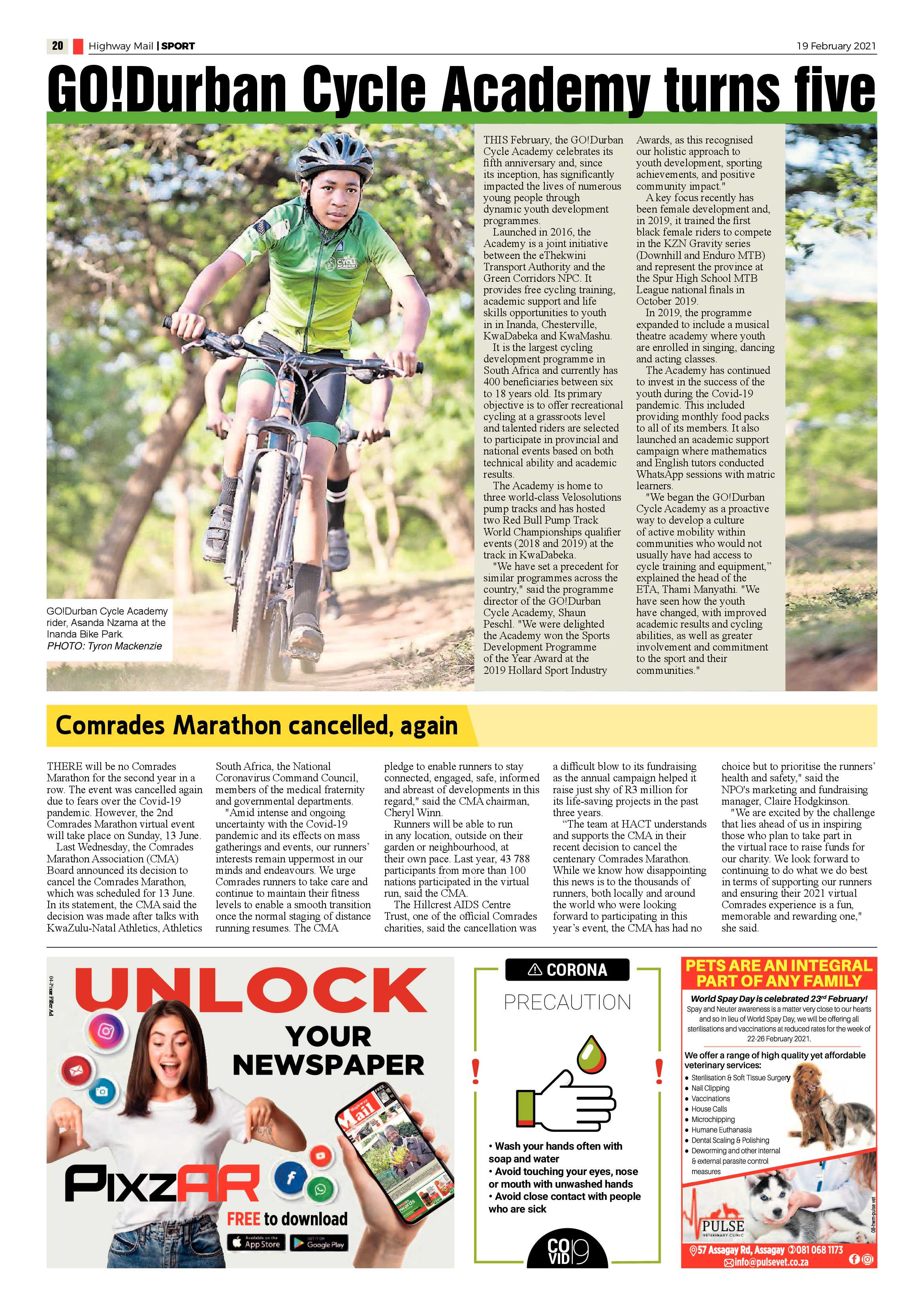 Highway Mail 19 February 2021 page 20