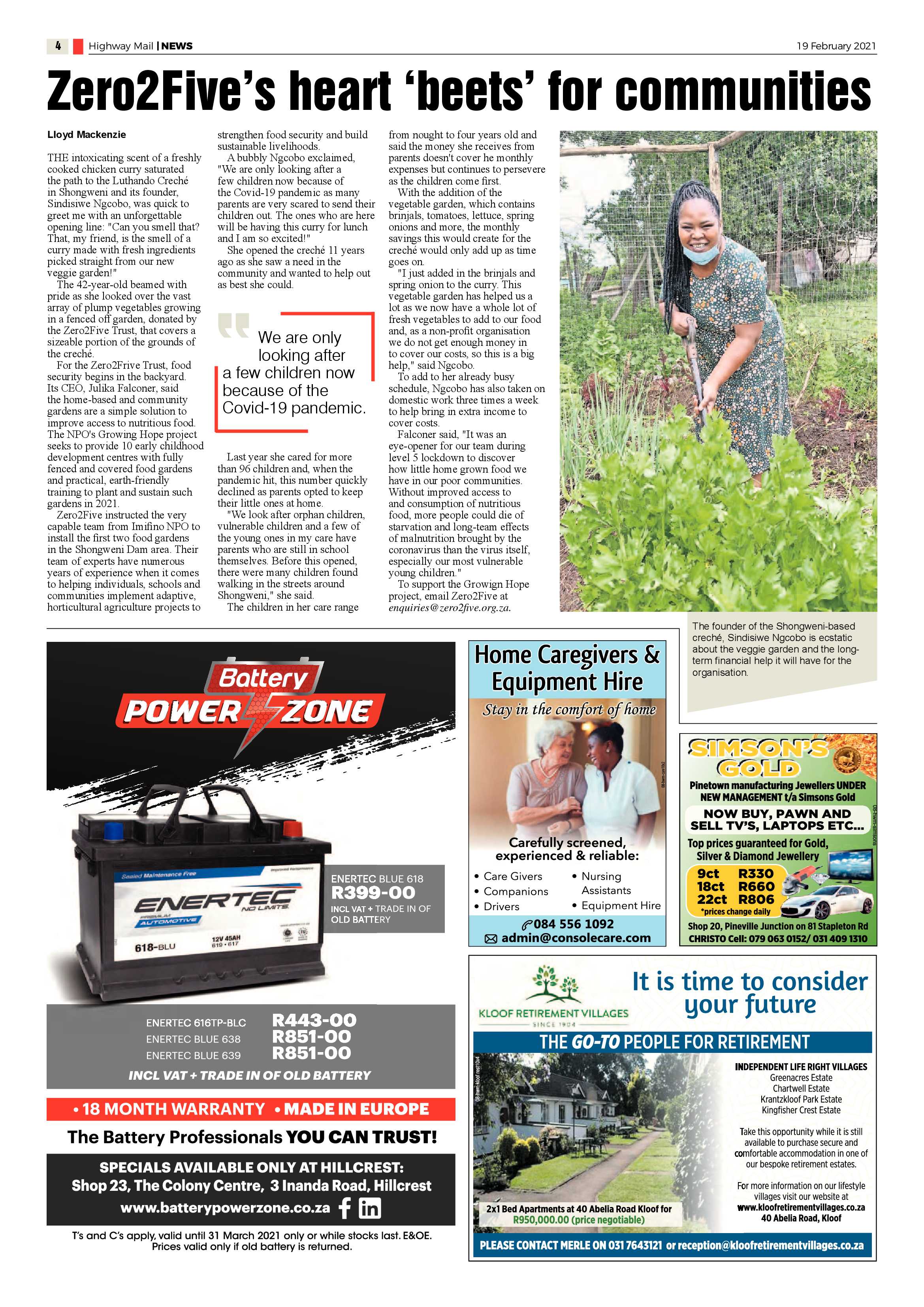 Highway Mail 19 February 2021 page 4