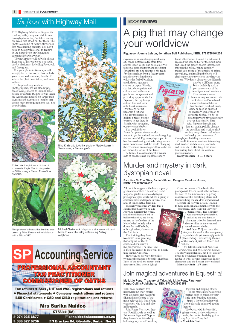 Highway Mail 19 January 2024 page 8