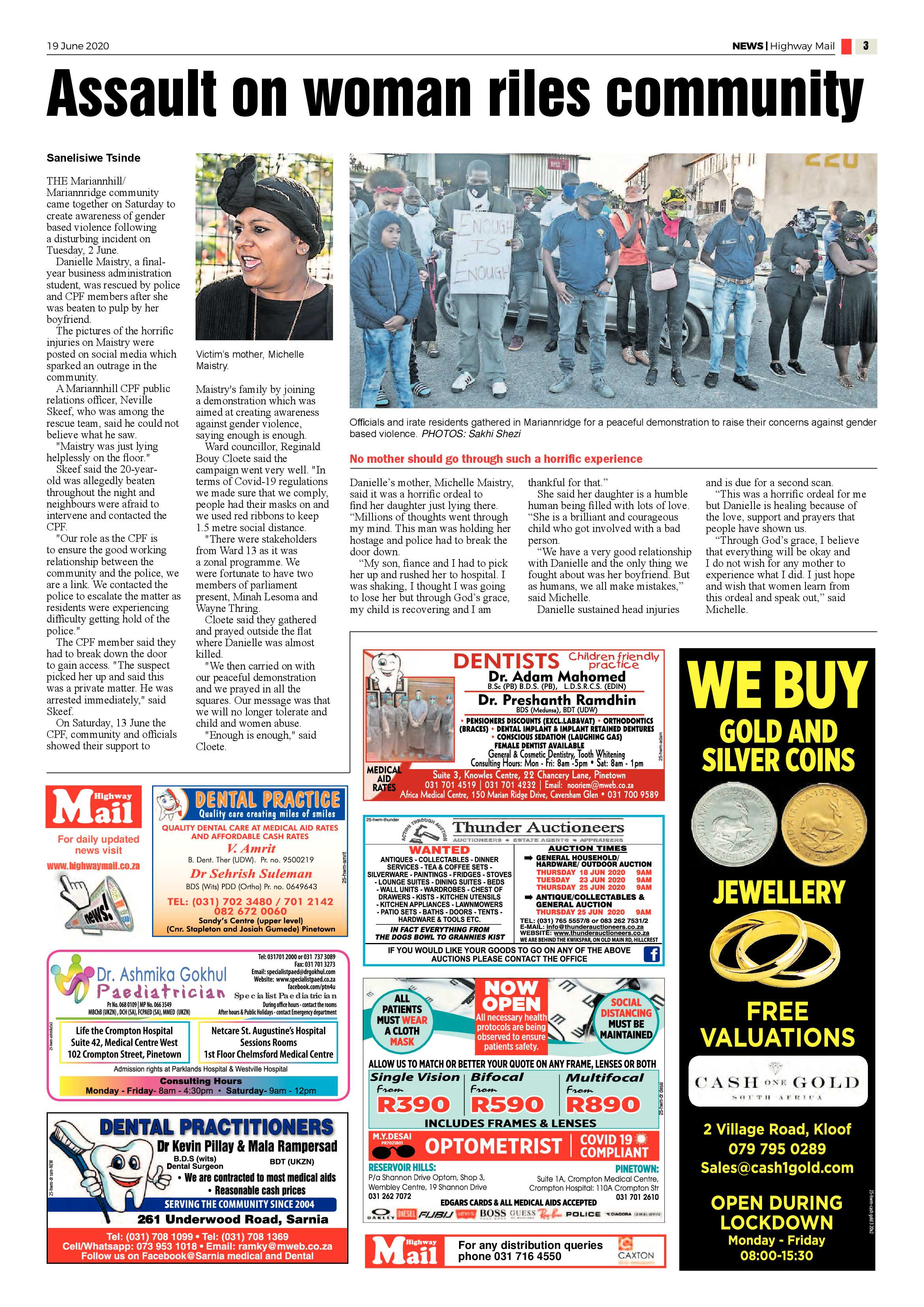 Highway Mail 19 June 2020 page 3