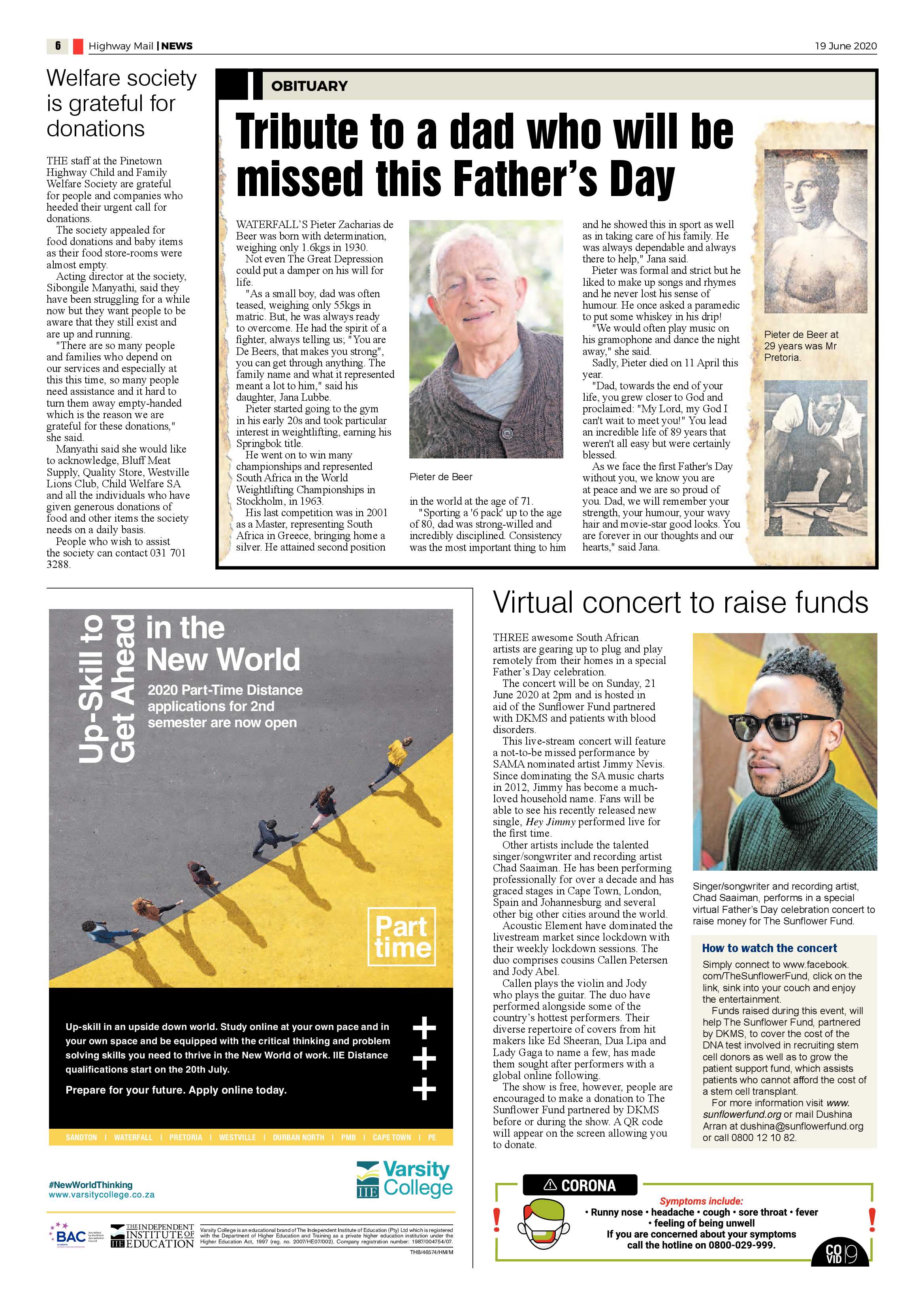 Highway Mail 19 June 2020 page 6
