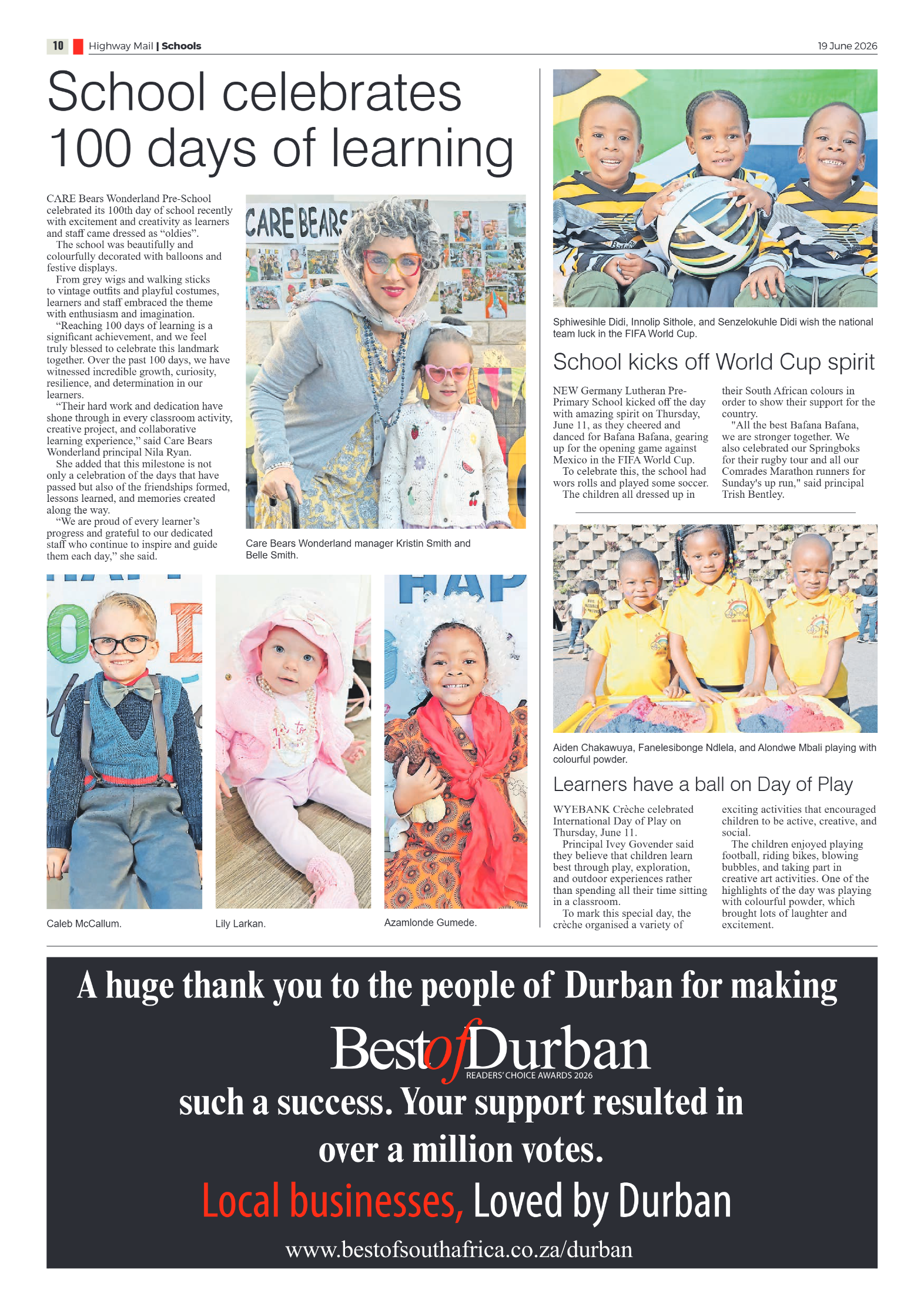 Highway Mail 19 June 2026 page 10
