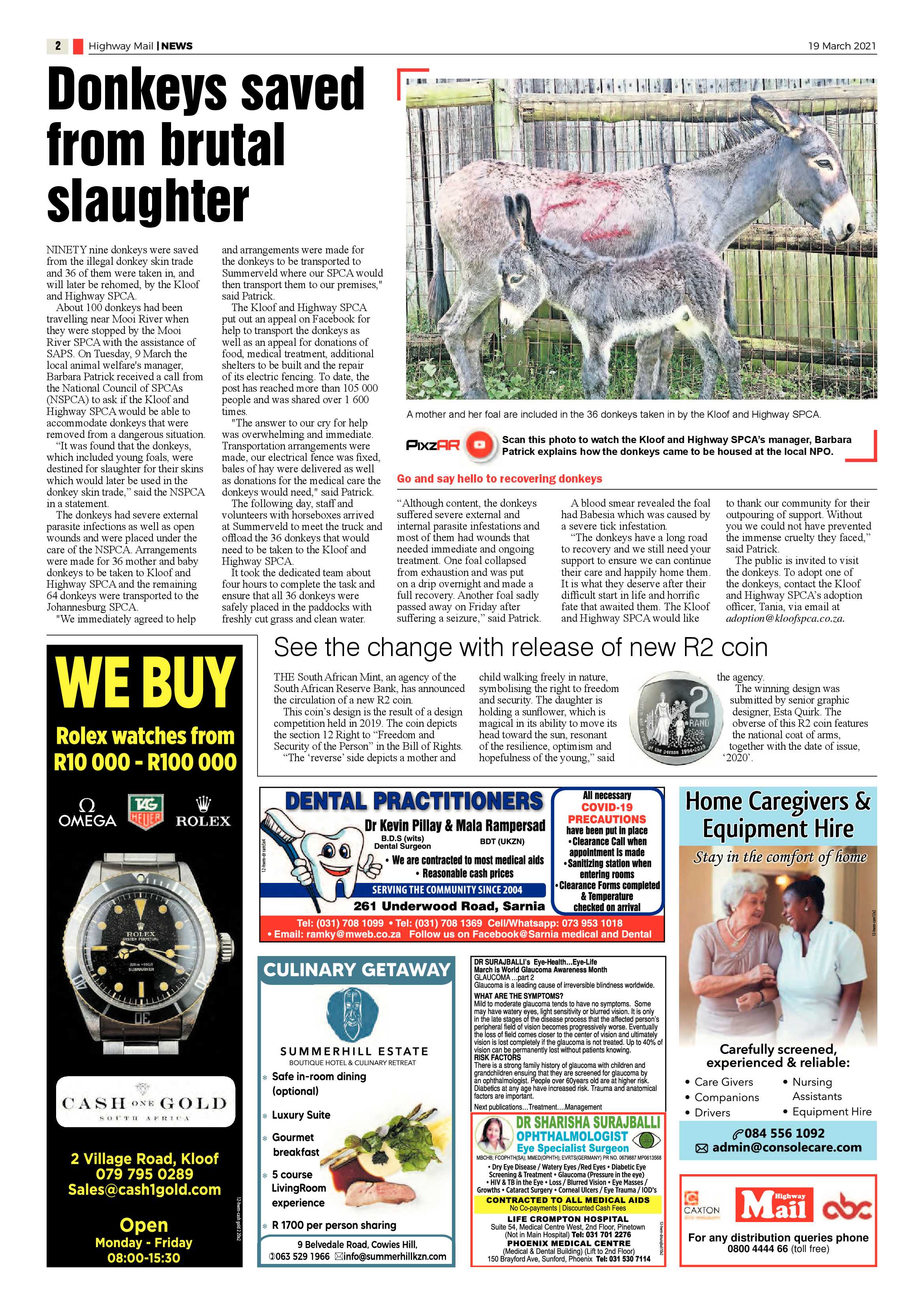 Highway Mail 19 March 2021 page 2
