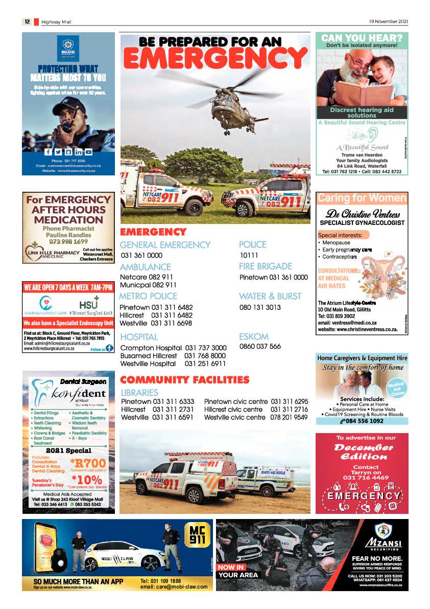 Highway Mail 19 November 2021 page 12