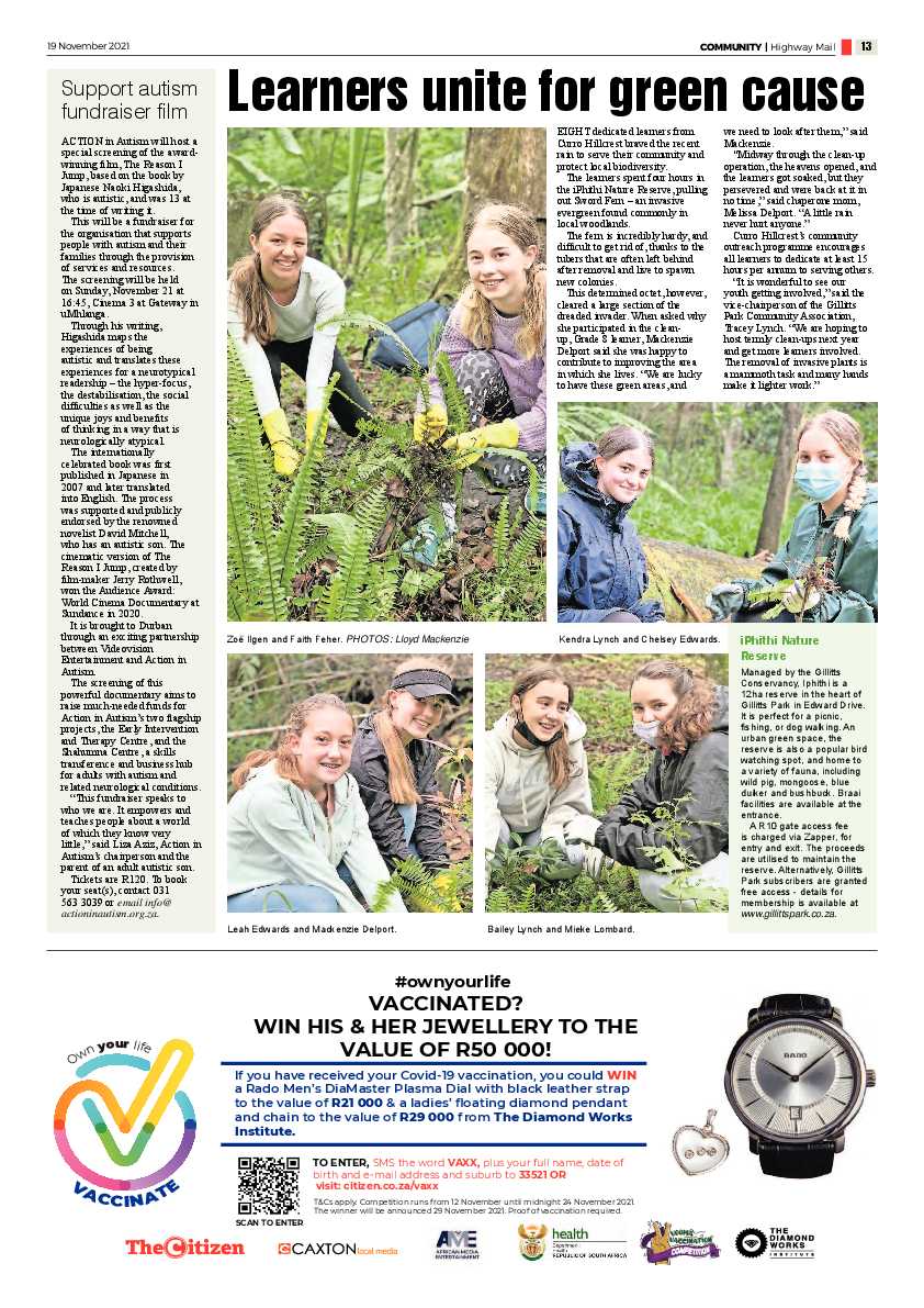 Highway Mail 19 November 2021 page 13