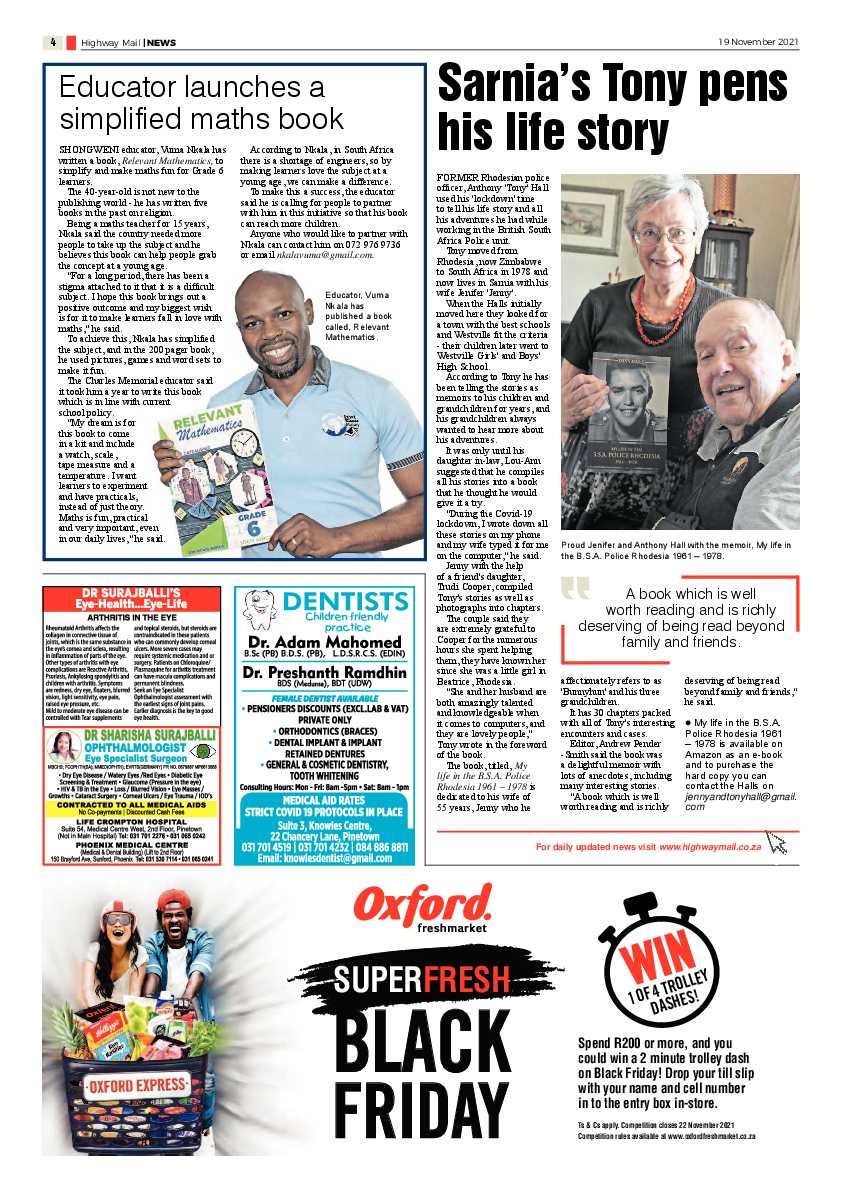 Highway Mail 19 November 2021 page 4