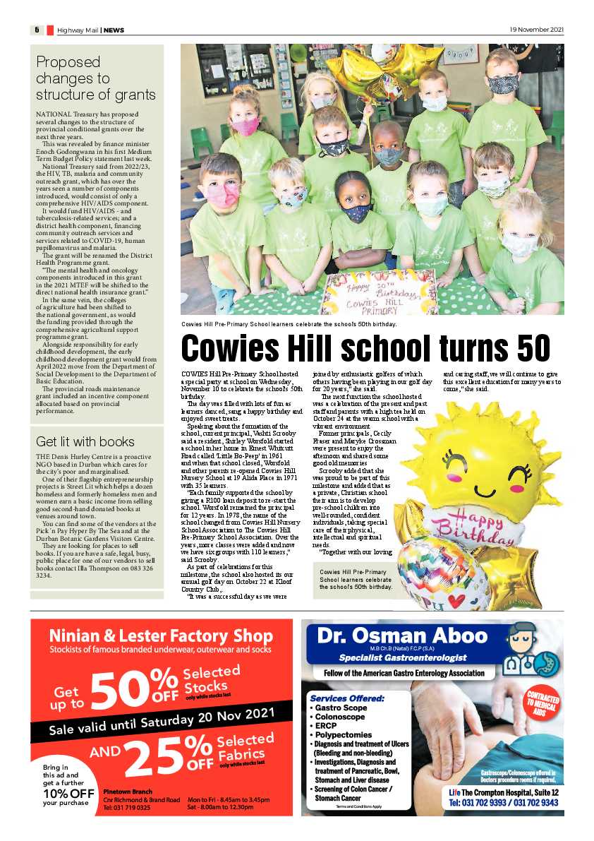 Highway Mail 19 November 2021 page 6