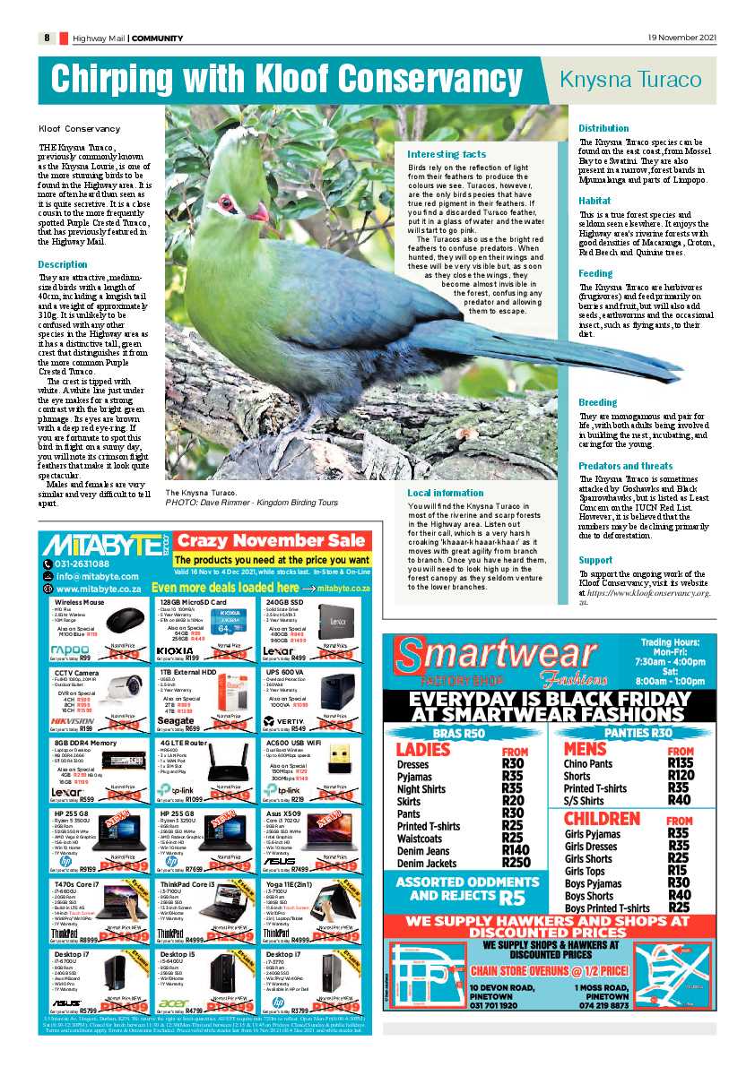Highway Mail 19 November 2021 page 8