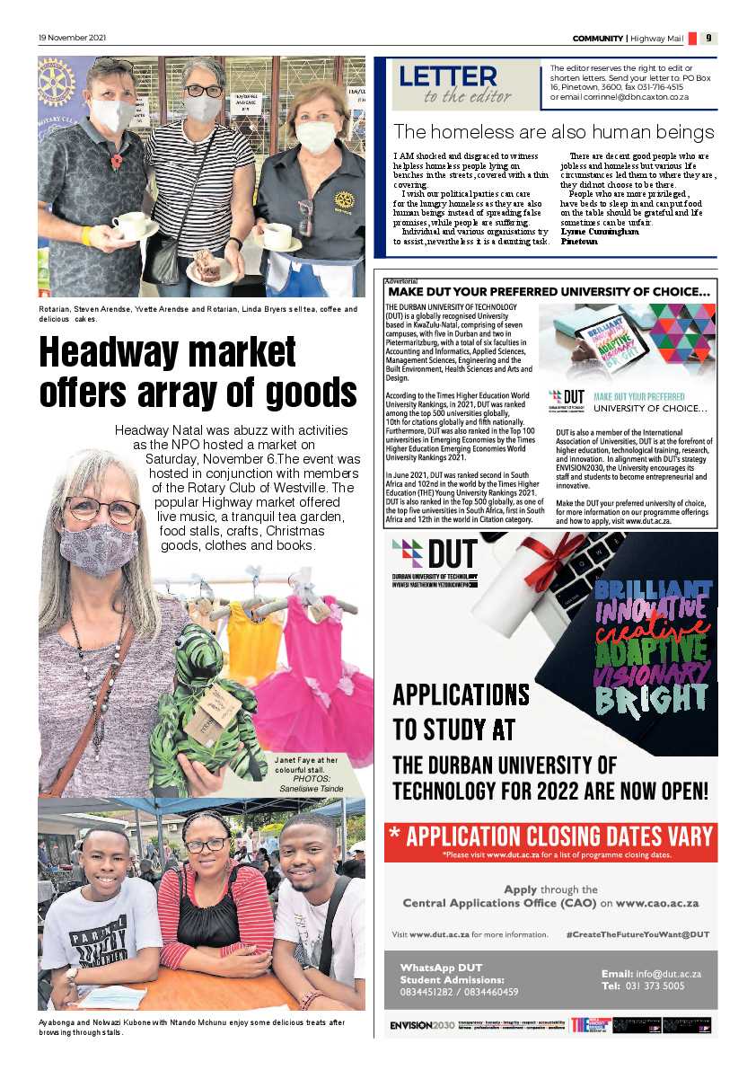 Highway Mail 19 November 2021 page 9